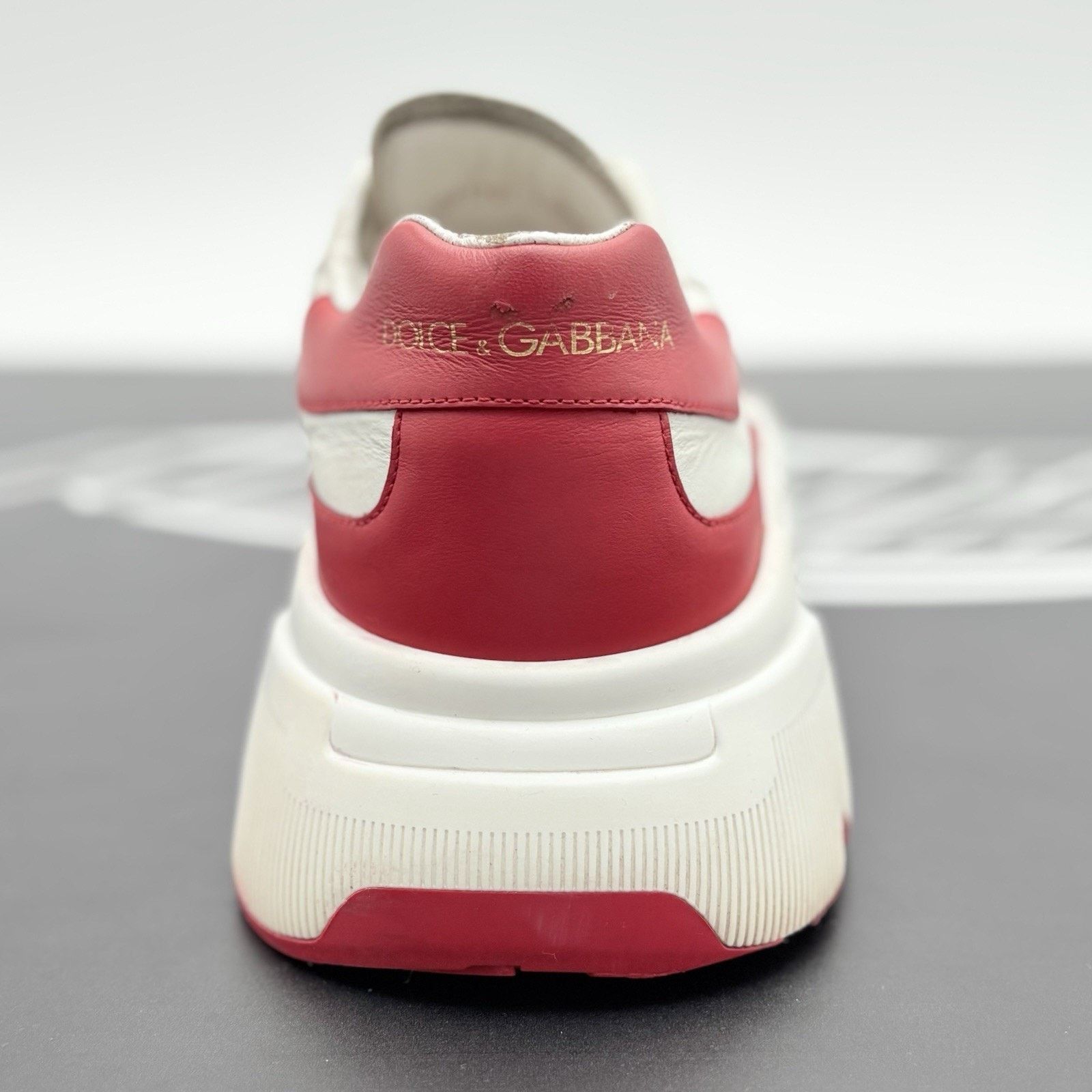 Dolce & Gabbana Dolce Gabbana Daymaster ' White Red ' | GOOD CONDITION! Size US 11 / EU 44 - 3 Thumbnail