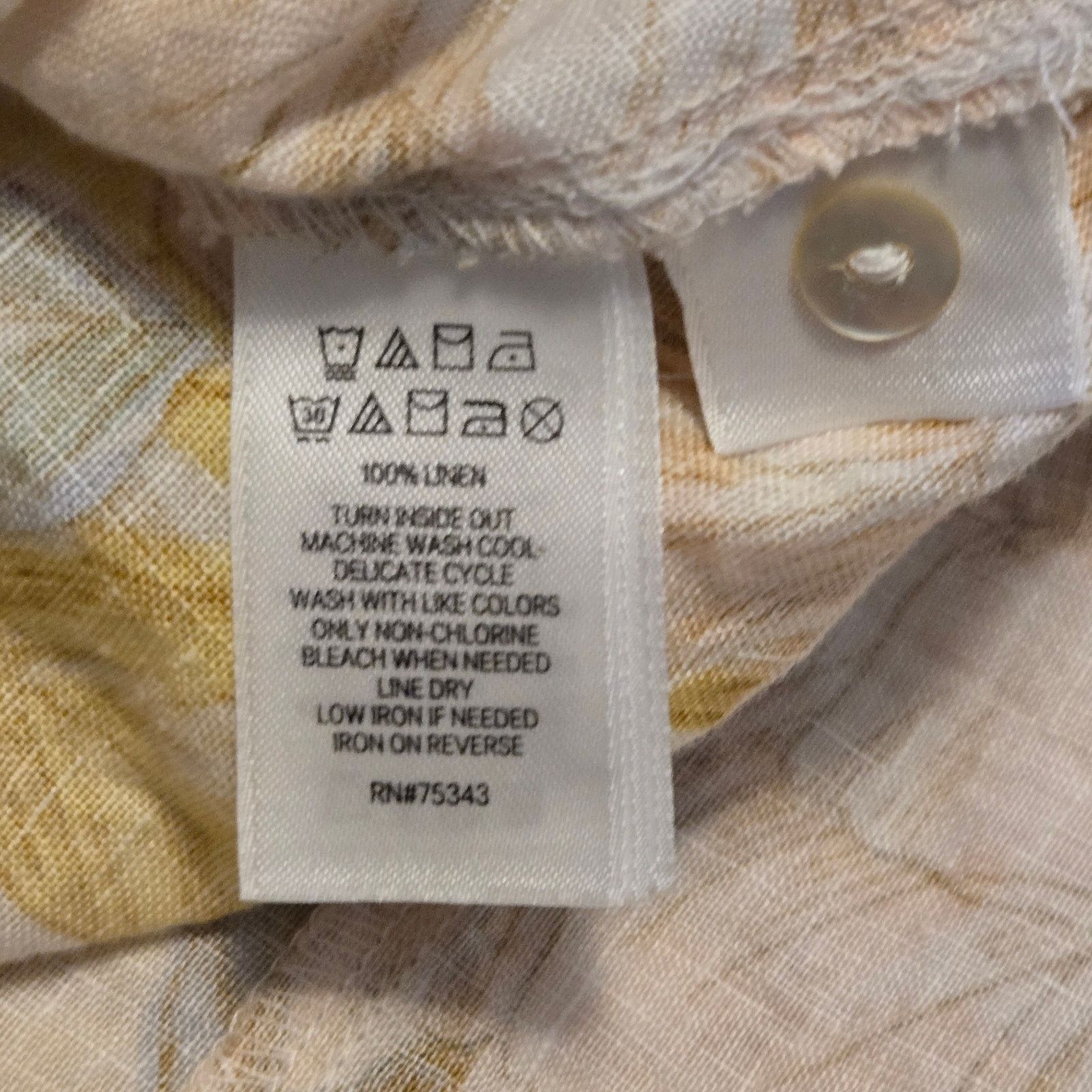 Nicole Miller Nicole Miller New York Linen Shift Dress Women's Sleeveless Size S / US 4 / IT 40 - 5 Thumbnail