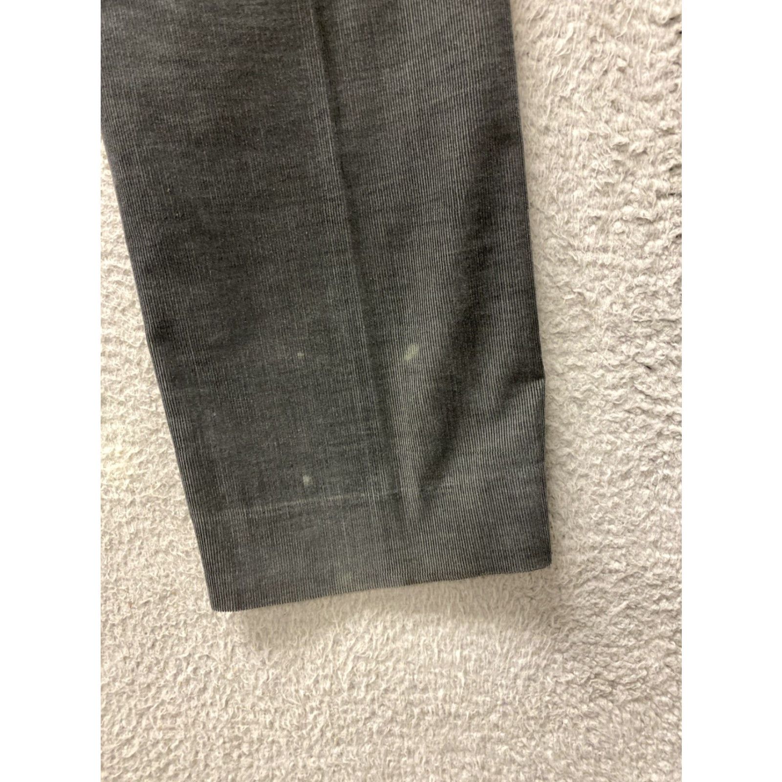 Bonobos Bonobos Pants Men 35x34 Gray Corduroy Slim Straight Stretch Casual Office Pants Mens Slim Straight Chino Gray 35x34 Size US 36 / EU 52 - 7 Thumbnail