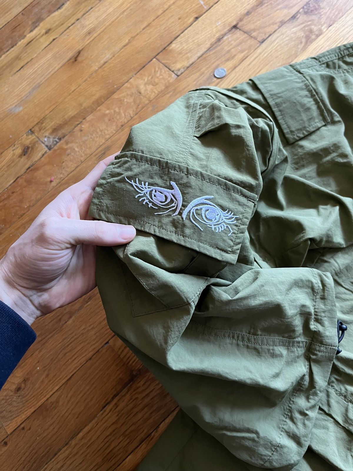 Obey Obey Cargo Pants Green XS men’s size Khaki eyes Size US 28 / EU 44 - 2 Thumbnail