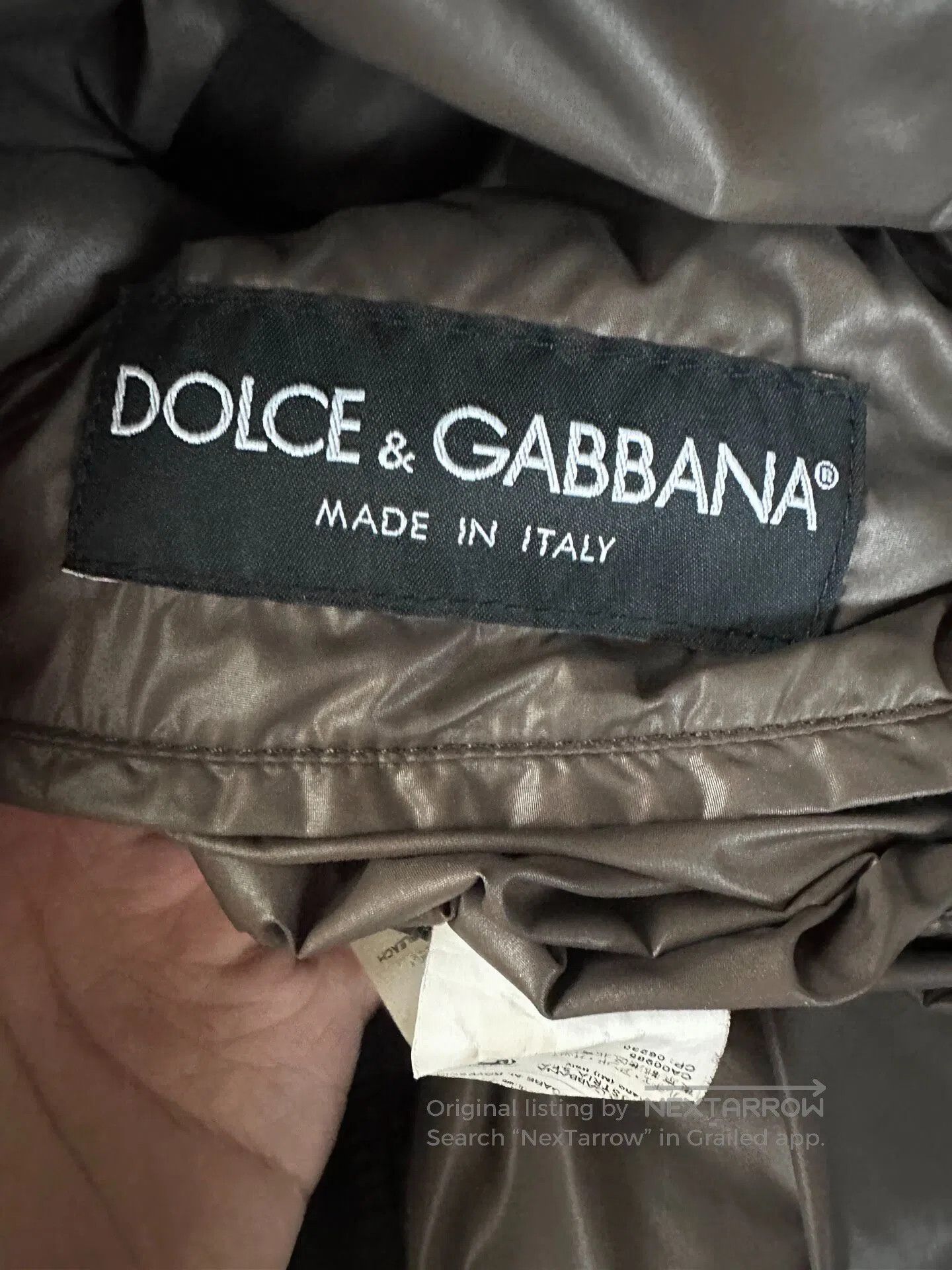 Dolce & Gabbana Dolce＆Gabbana size46 Locking pocket down jacket with down f Size US S / EU 44-46 / 1 - 6 Thumbnail