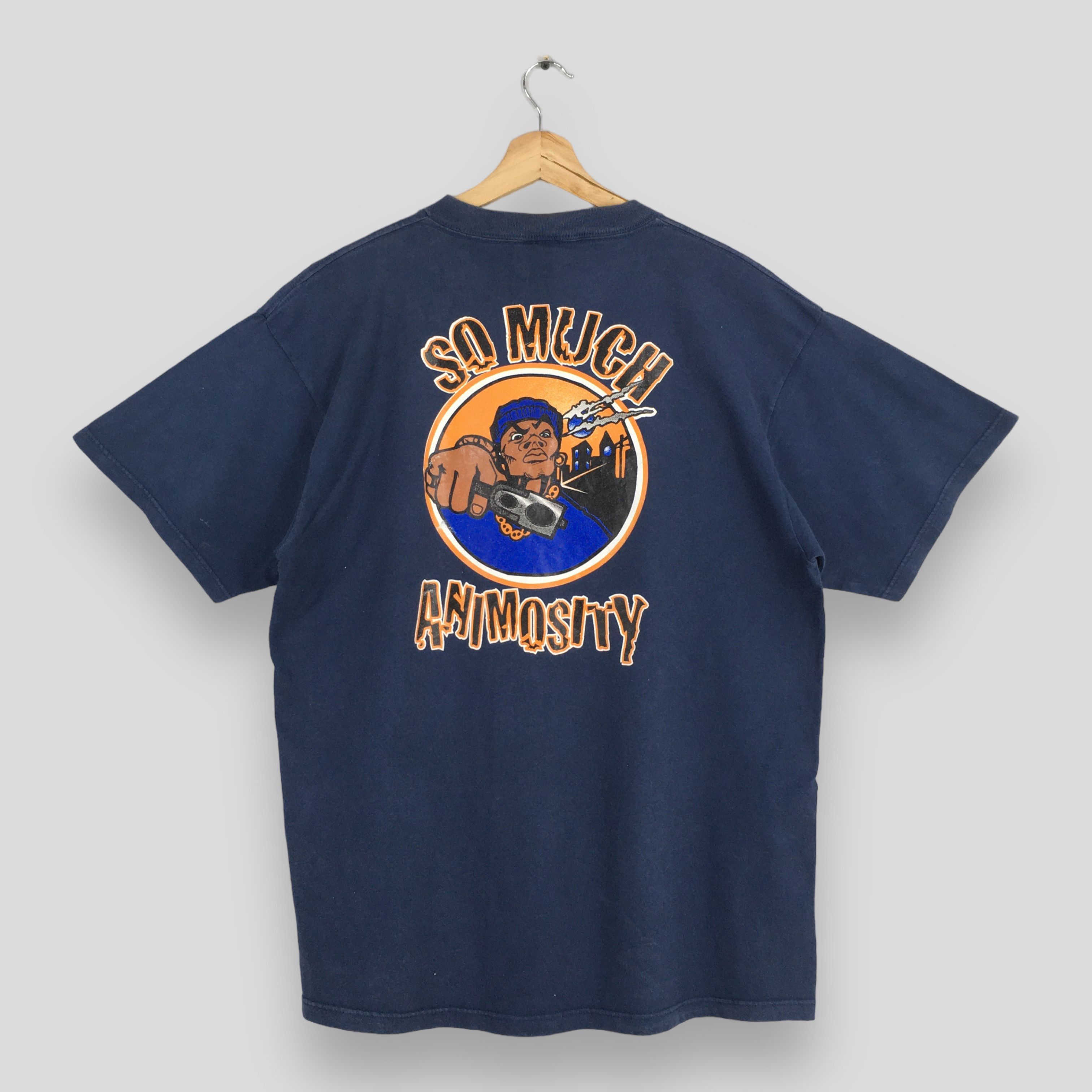 JNCO × Rap Tees Vintage 90's So Much Animosity Federal Fits T shirt XLarge Size US XL / EU 56 / 4 - 1 Thumbnail