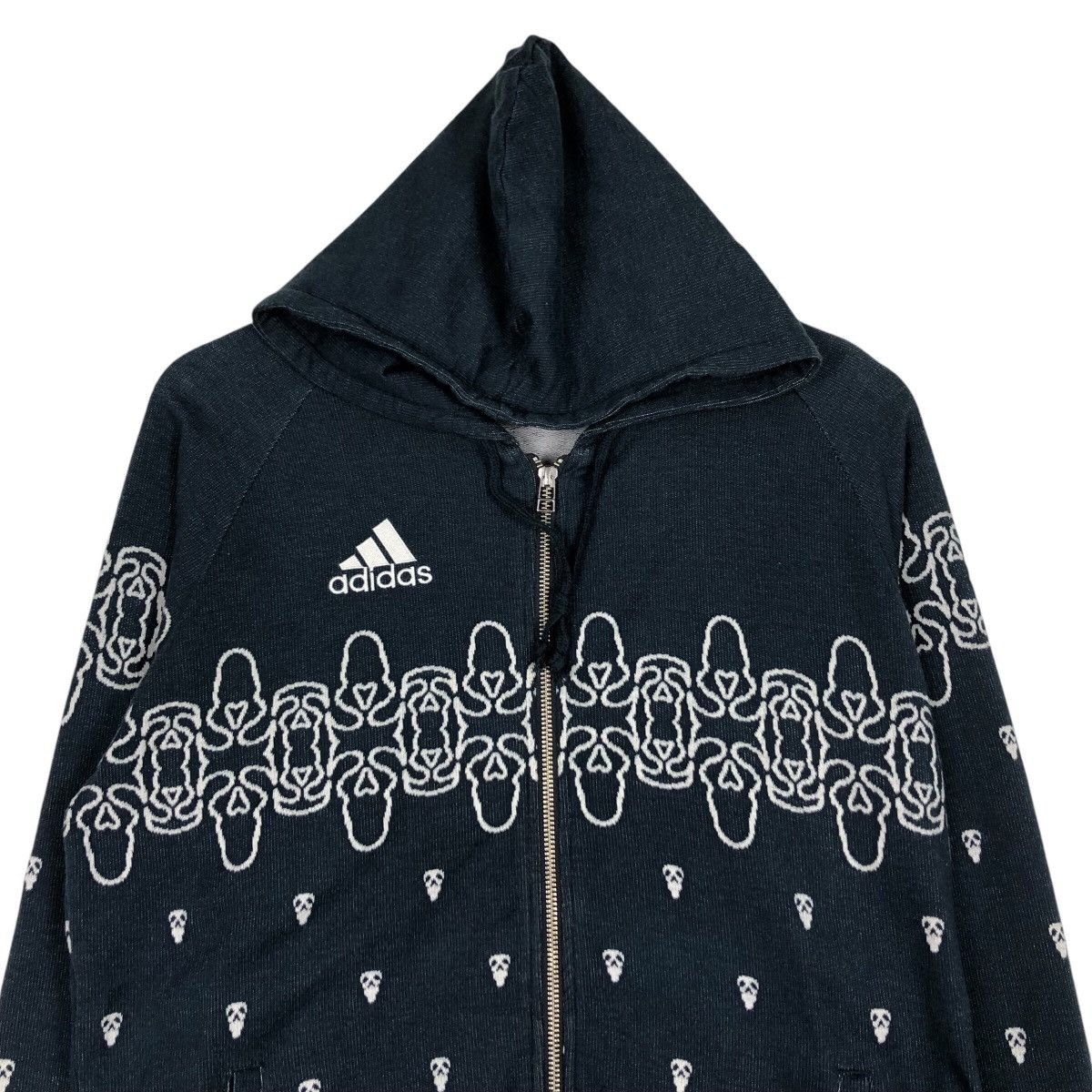 Adidas Adidas Vintage Badana Style Abstract Sweater Hoodie Small Size US S / EU 44-46 / 1 - 2 Thumbnail