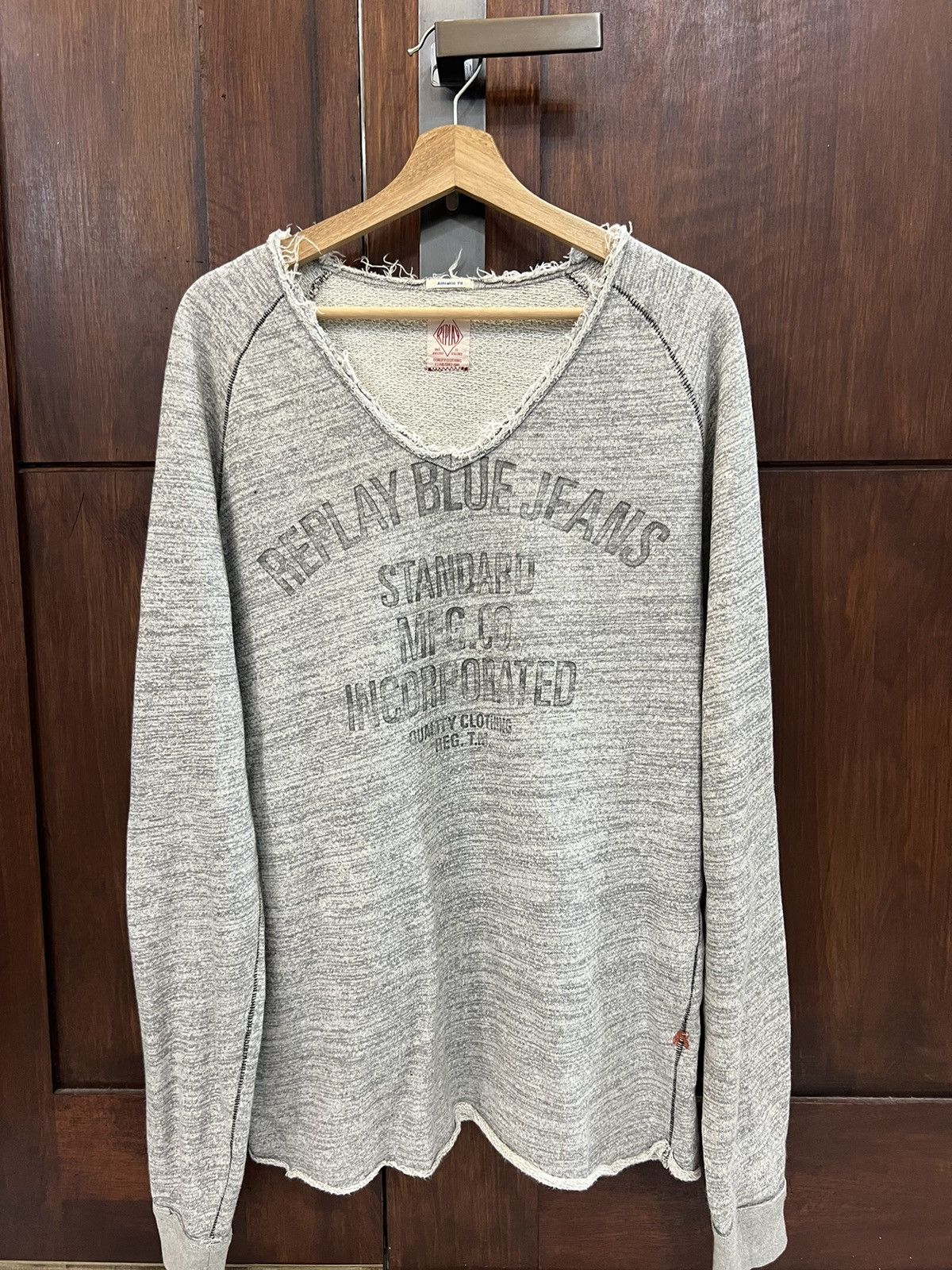 Replay Vintage Reply Sweatshirt Size US L / EU 52-54 / 3 - 1 Thumbnail