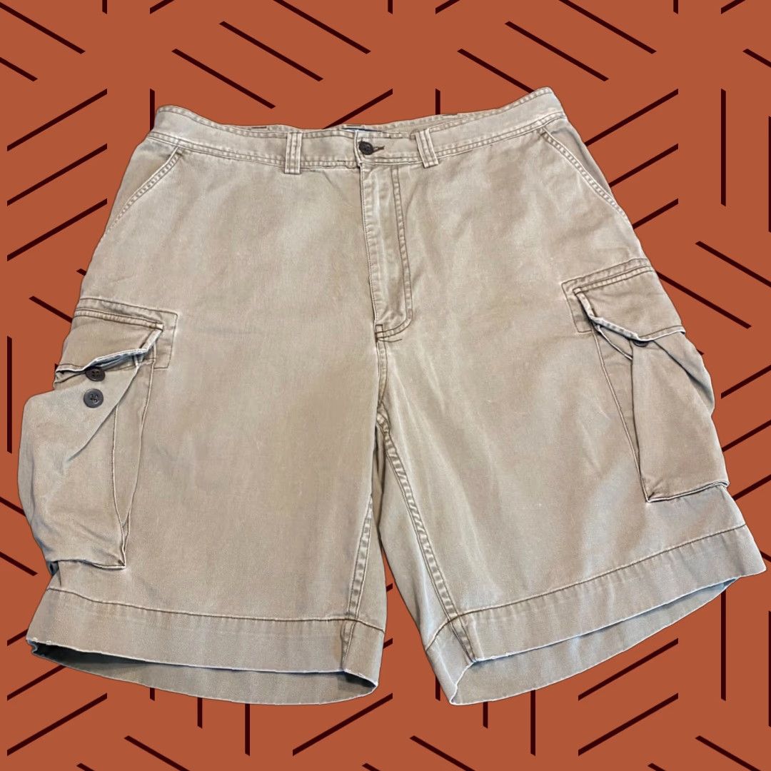 Polo Ralph Lauren Polo Ralph Lauren Shorts Mens 36 Olive Green Cargo Pockets 9.5" Inseam Casual Size US M / EU 48-50 / 2 - 1 Thumbnail