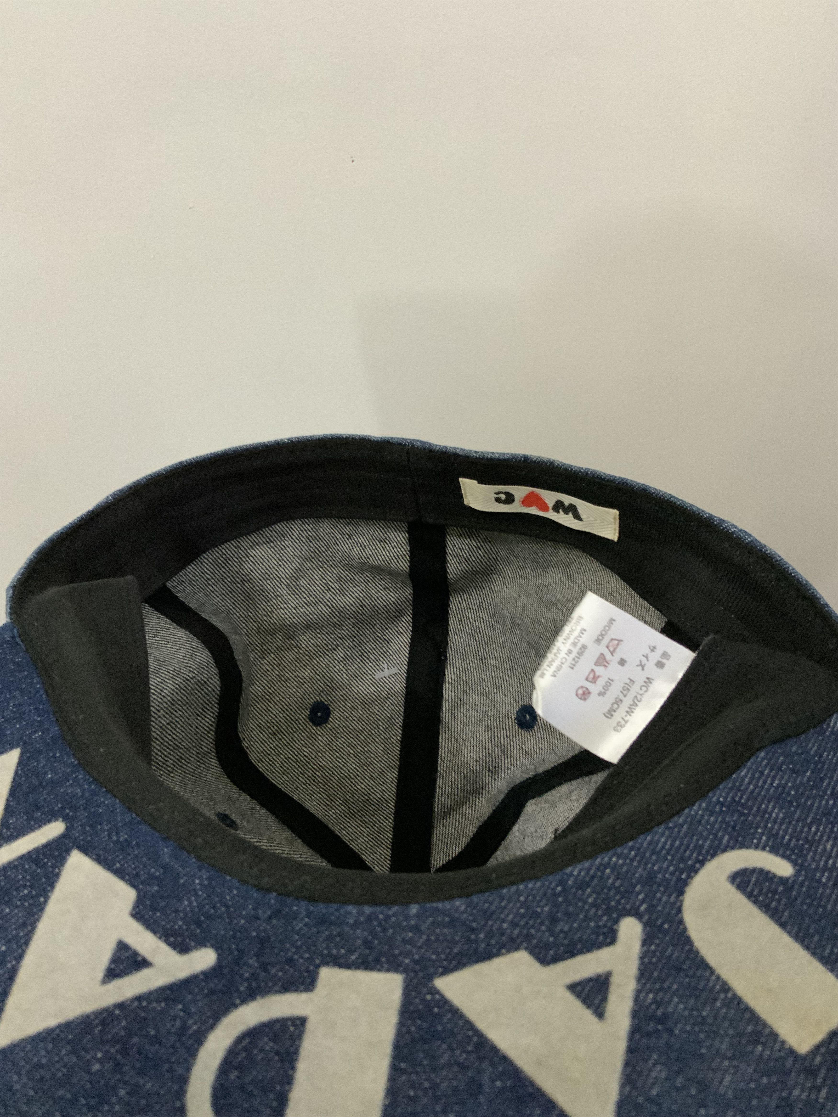 Seditionaries Japan WS Denime Fade Fitted Hat Size ONE SIZE - 11 Thumbnail