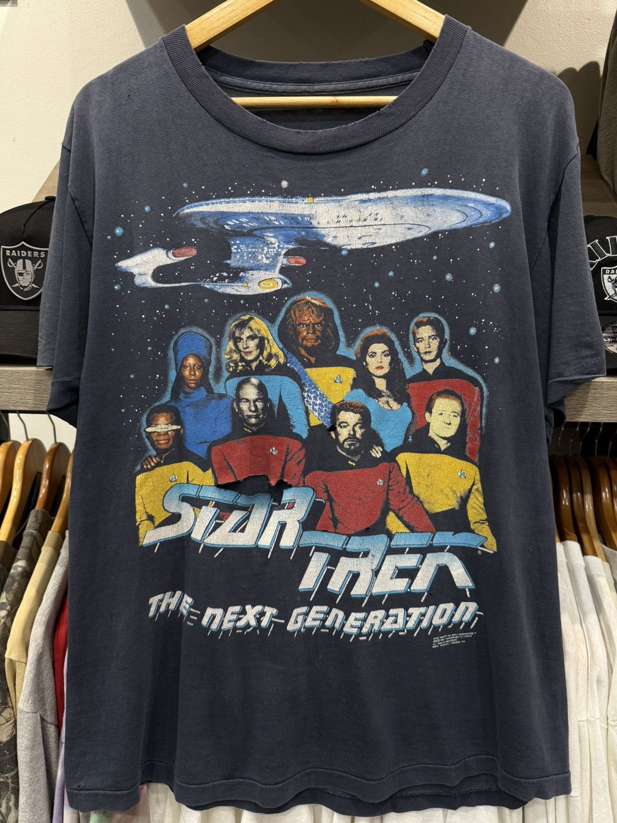 Other Vintage 90s Star Trek T-Shirt Size US XL / EU 56 / 4 - 1 Thumbnail