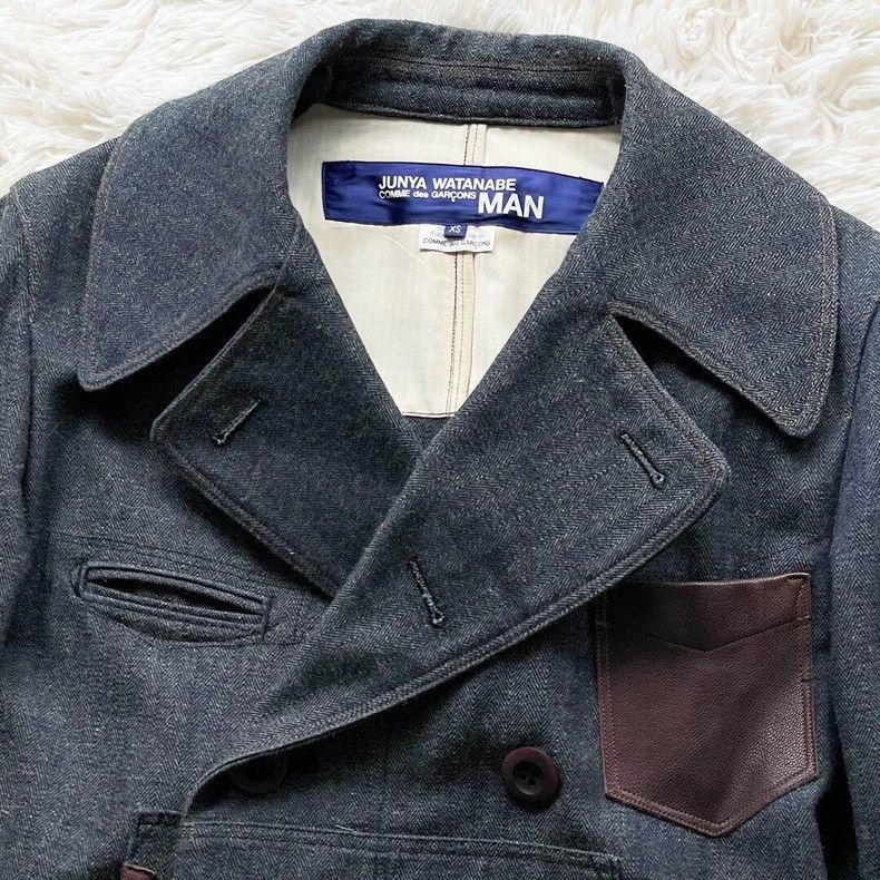 Junya Watanabe Junya Watanabe Man Double-Breasted Coat Size US XS / EU 42 / 0 - 2 Thumbnail