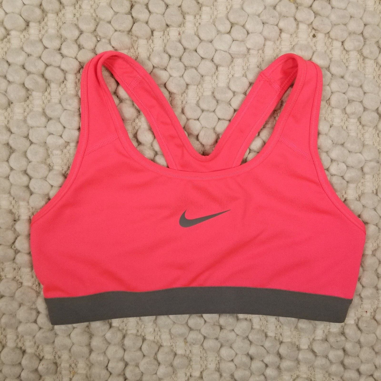 Nike Nike Sports Bra Neon Coral Sz Small Size S / US 4 / IT 40 - 5 Thumbnail