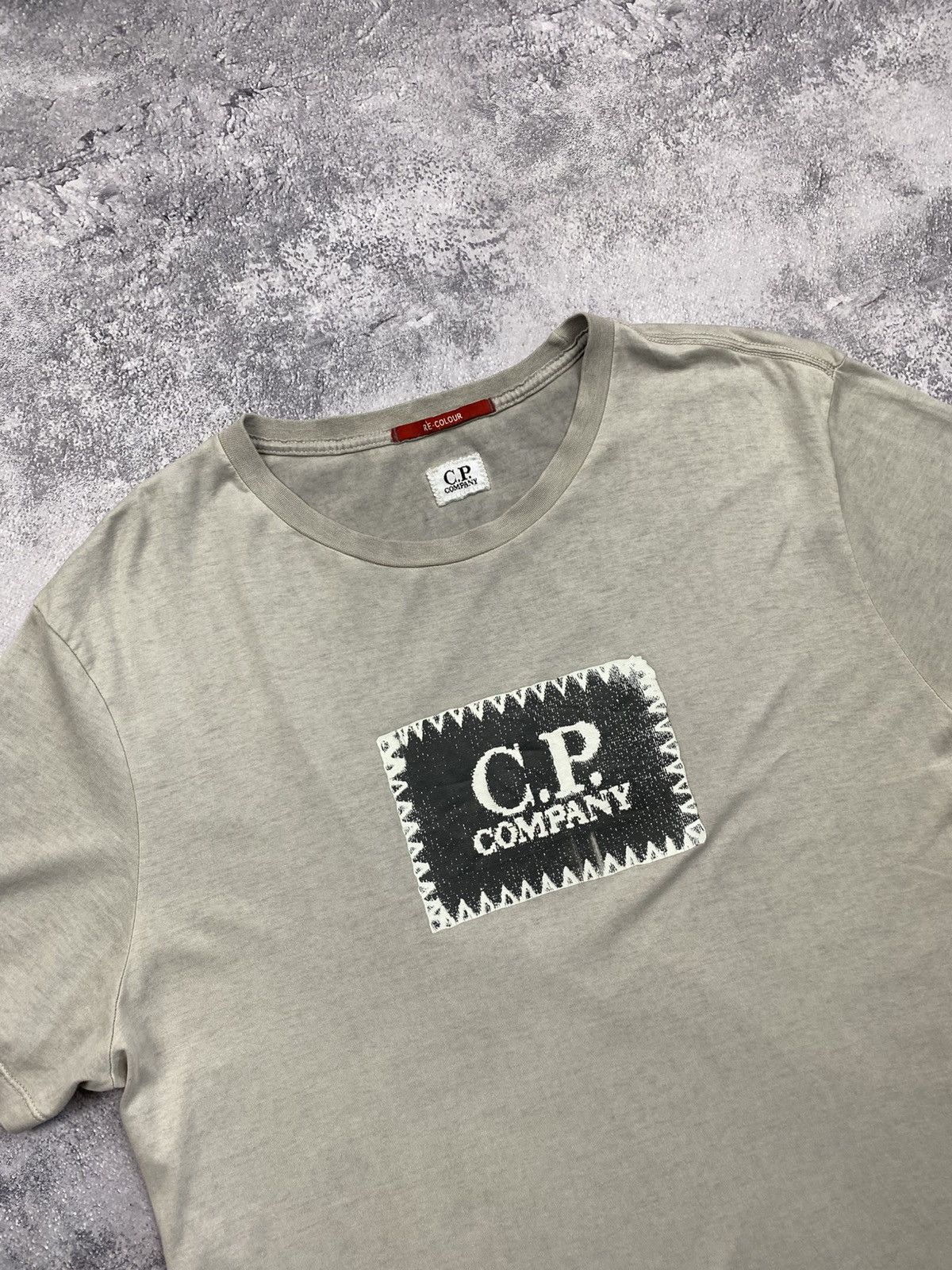 C.P. Company C.P Company Vintage T-shirt Garment Dyed Tee Size US XXL / EU 58 / 5 - 4 Thumbnail