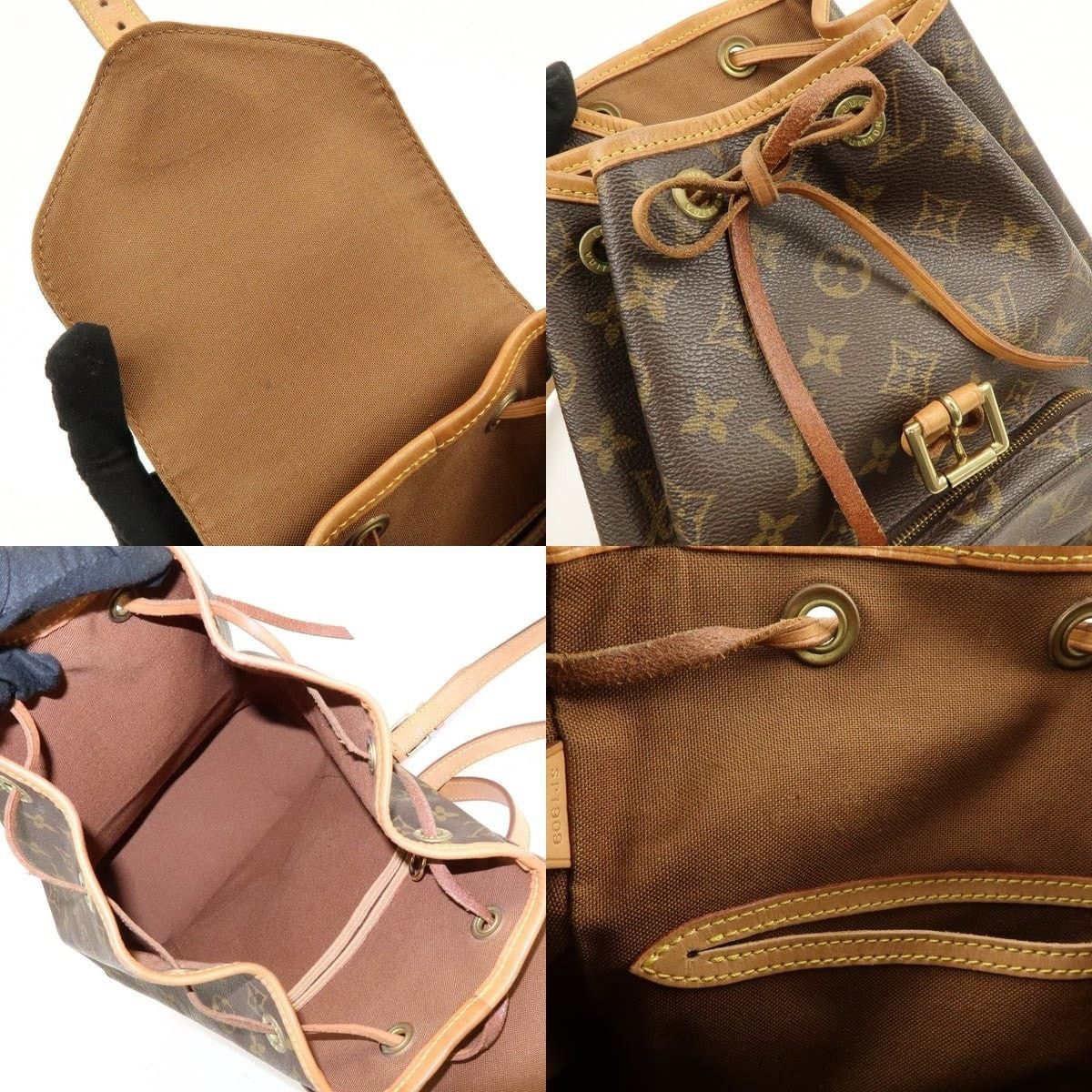 Louis Vuitton Louis Vuitton Monogram Montsouris MM Backpack Size ONE SIZE - 7 Thumbnail