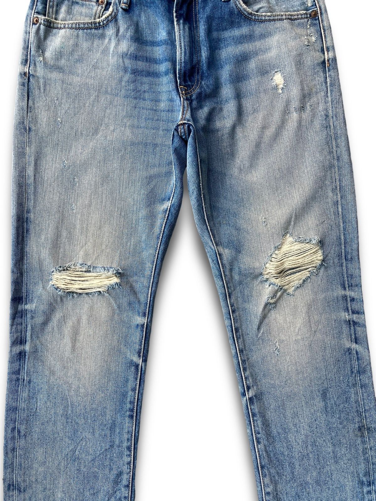 Jun Takahashi × Uniqlo × Vintage Vintage Y2K Kaihara Denim Pants Size US 32 / EU 48 - 3 Thumbnail