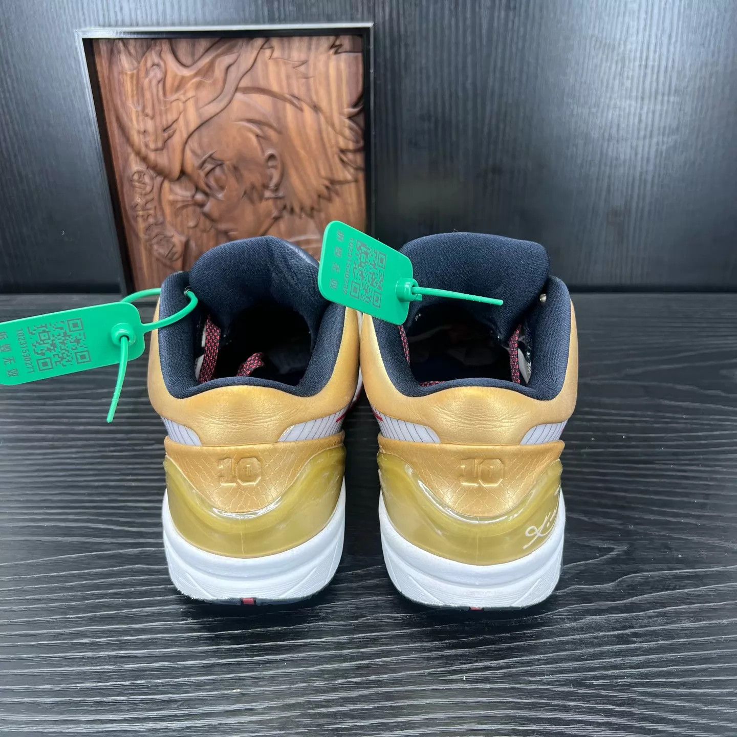 Nike zk4 Gold/White Size 45 Box Like New Upper Repair Size US 11 / EU 44 - 5 Thumbnail