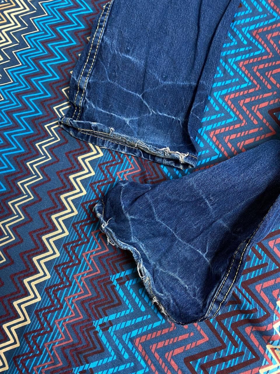 Levi's blue jeans w34 vintage Y2K Levi's 901 streetwear Size US 34 / EU 50 - 5 Thumbnail