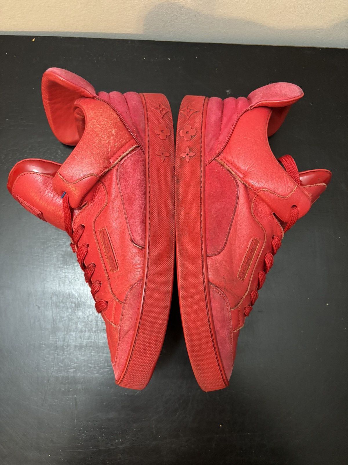 Kanye West × Louis Vuitton Louis Vuitton Kanye West Don Red Size US 8 / EU 41 - 4 Thumbnail