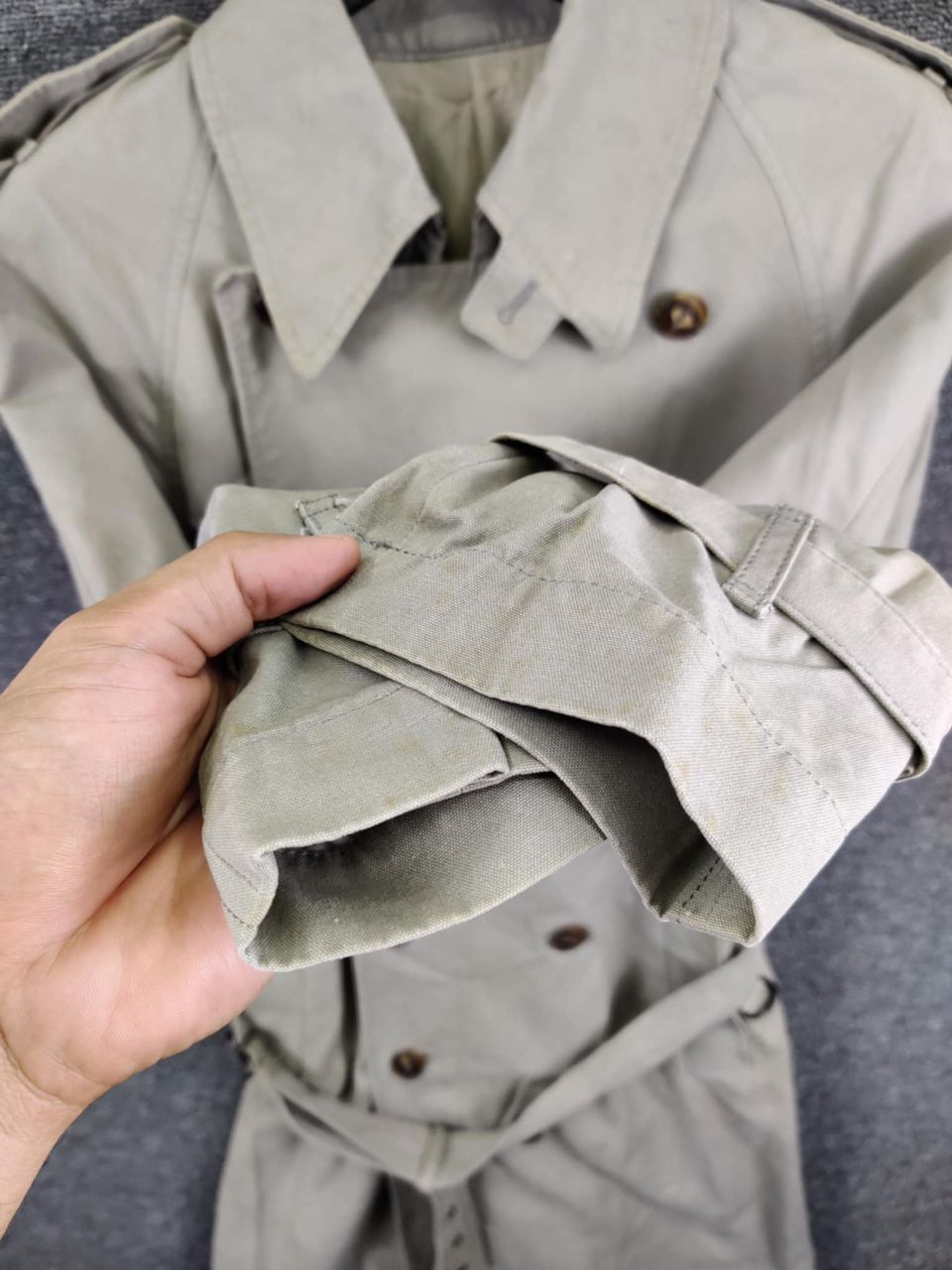 Attachment Attachment Double Breasted Belted Trench Coat Size US M / EU 48-50 / 2 - 15 Thumbnail