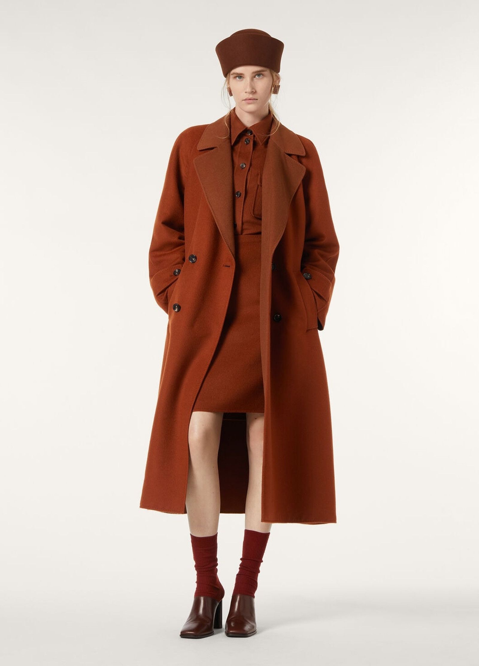 Loro Piana o1srvl11e0526 FAP0430 Yannis Overshirt In Red Size L / US 10 / IT 46 - 2 Thumbnail