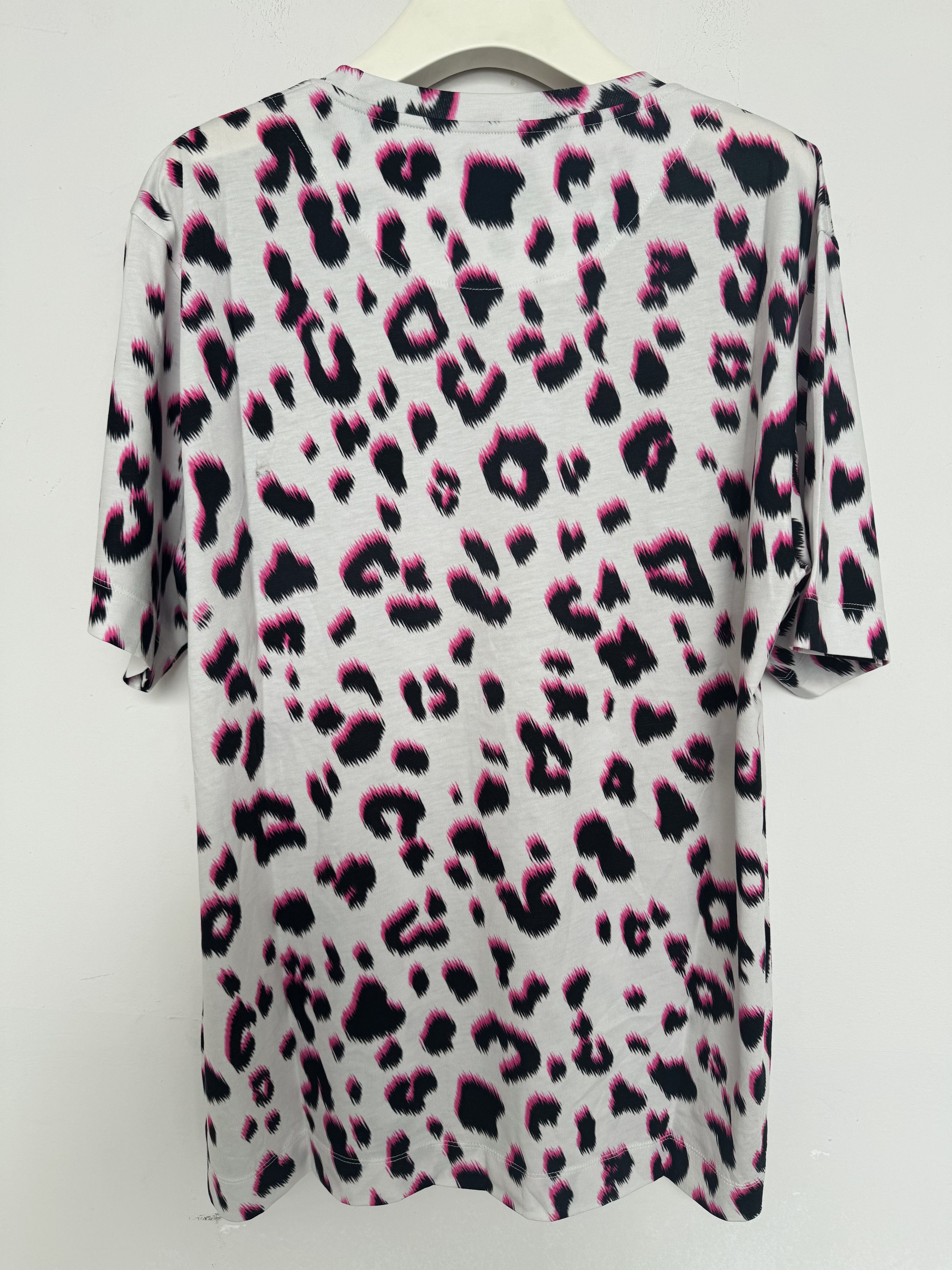 Dries Van Noten Leopard-Print Cotton-Jersey T-Shirt Size US L / EU 52-54 / 3 - 2 Thumbnail