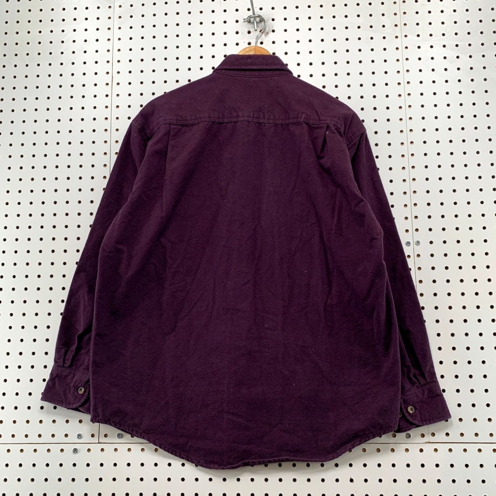 Vintage VINTAGE Cabelas Shirt Men Medium Purple 90s Heavyweight Cotton Button Up Size US M / EU 48-50 / 2 - 3 Thumbnail