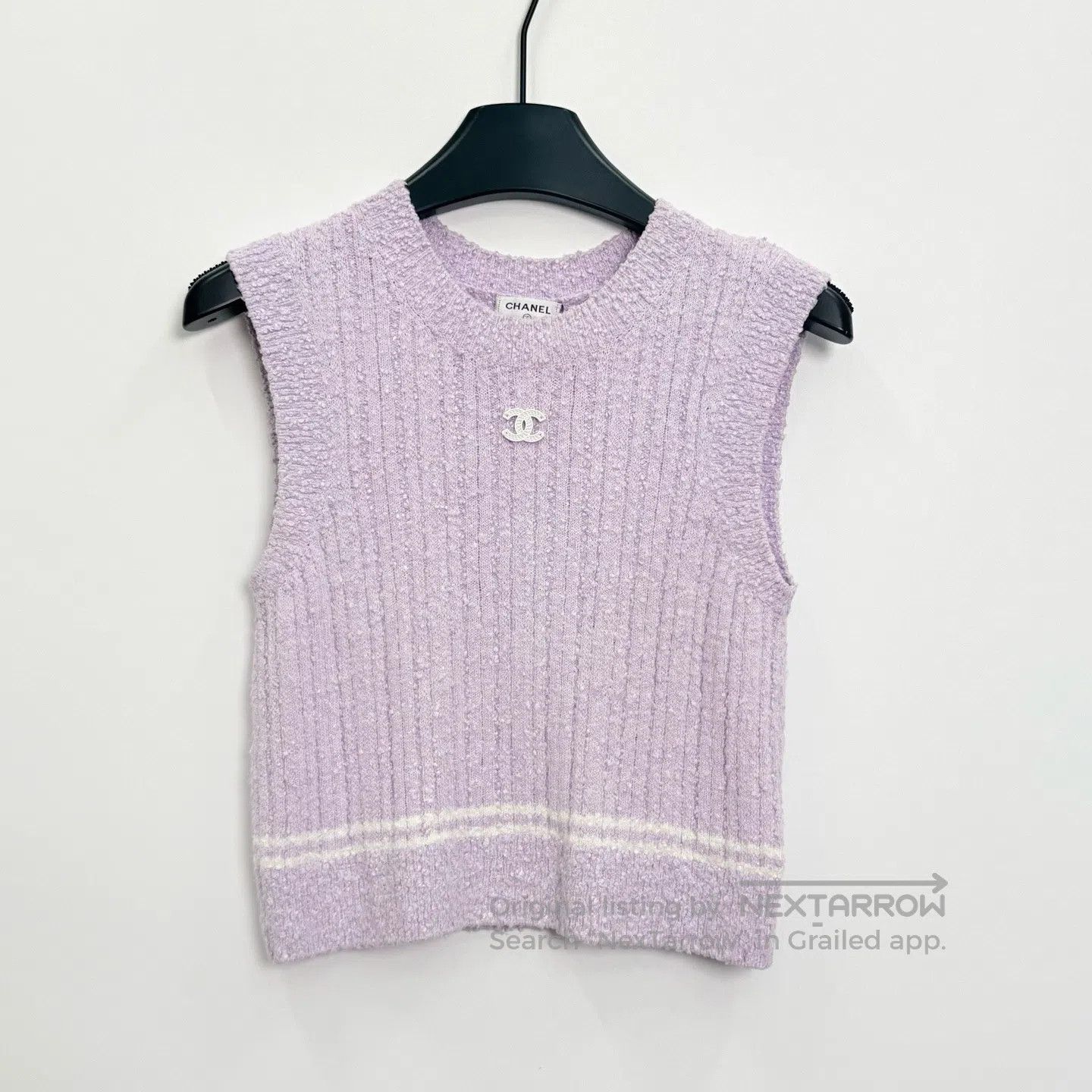 Chanel Chanel Double C Knit Sleeveless Vest| Size XXS / US 00 / IT 34 - 1 Thumbnail
