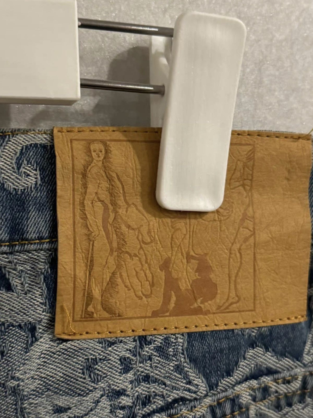 Martine Rose Martine rose embossed jeans Size US 31 - 4 Thumbnail