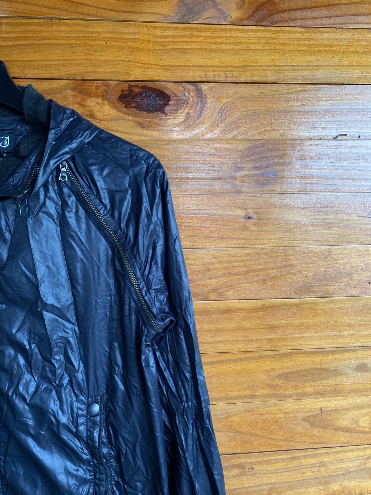 Japanese Brand Reverence Lightweight Hooded Jacket – Black Technical Zip Size US S / EU 44-46 / 1 - 8 Thumbnail