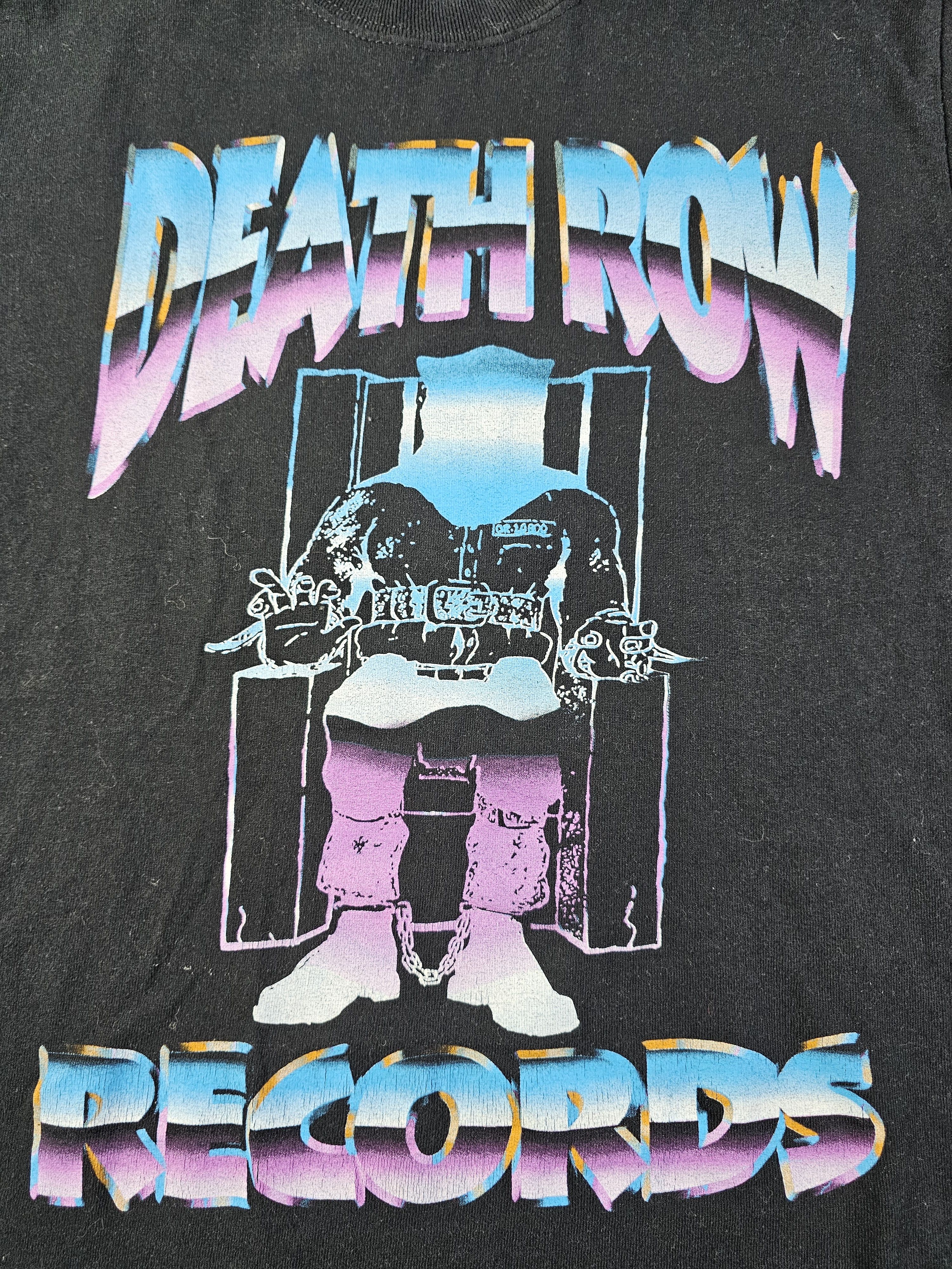 Death Row Records Death Row Records Electric Chair Tee Black Cotton S Ripple Size S / US 4 / IT 40 - 2 Thumbnail