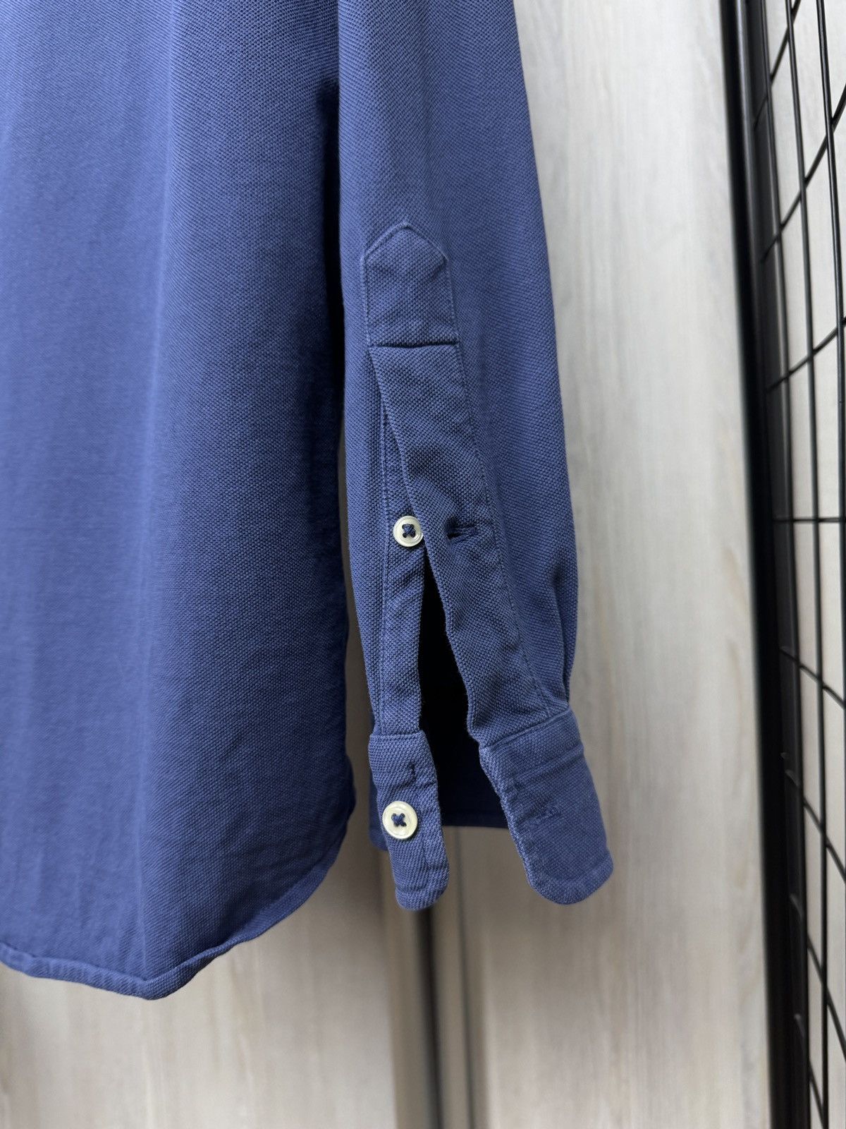 Polo Ralph Lauren Polo Ralph Lauren featherweight mesh blue long sleeve shirt Size US XL / EU 56 / 4 - 6 Thumbnail