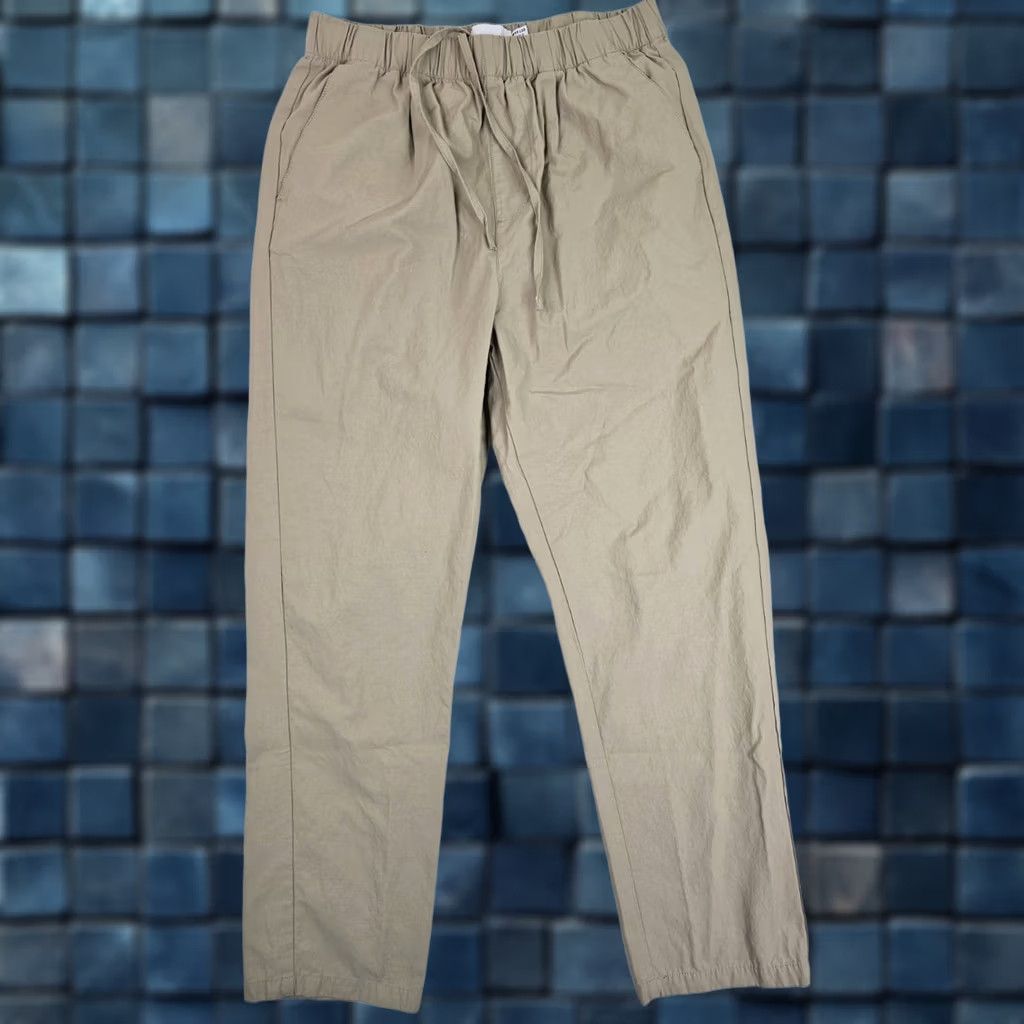 Topman TOPMAN Tapered Pants – Men 30x32 (Fits 30x27) | Pull-On Stretch Performance Khaki Front Zipper Pockets Casual Dress Workwear Shirtless? Size US 30 / EU 46 - 1 Thumbnail
