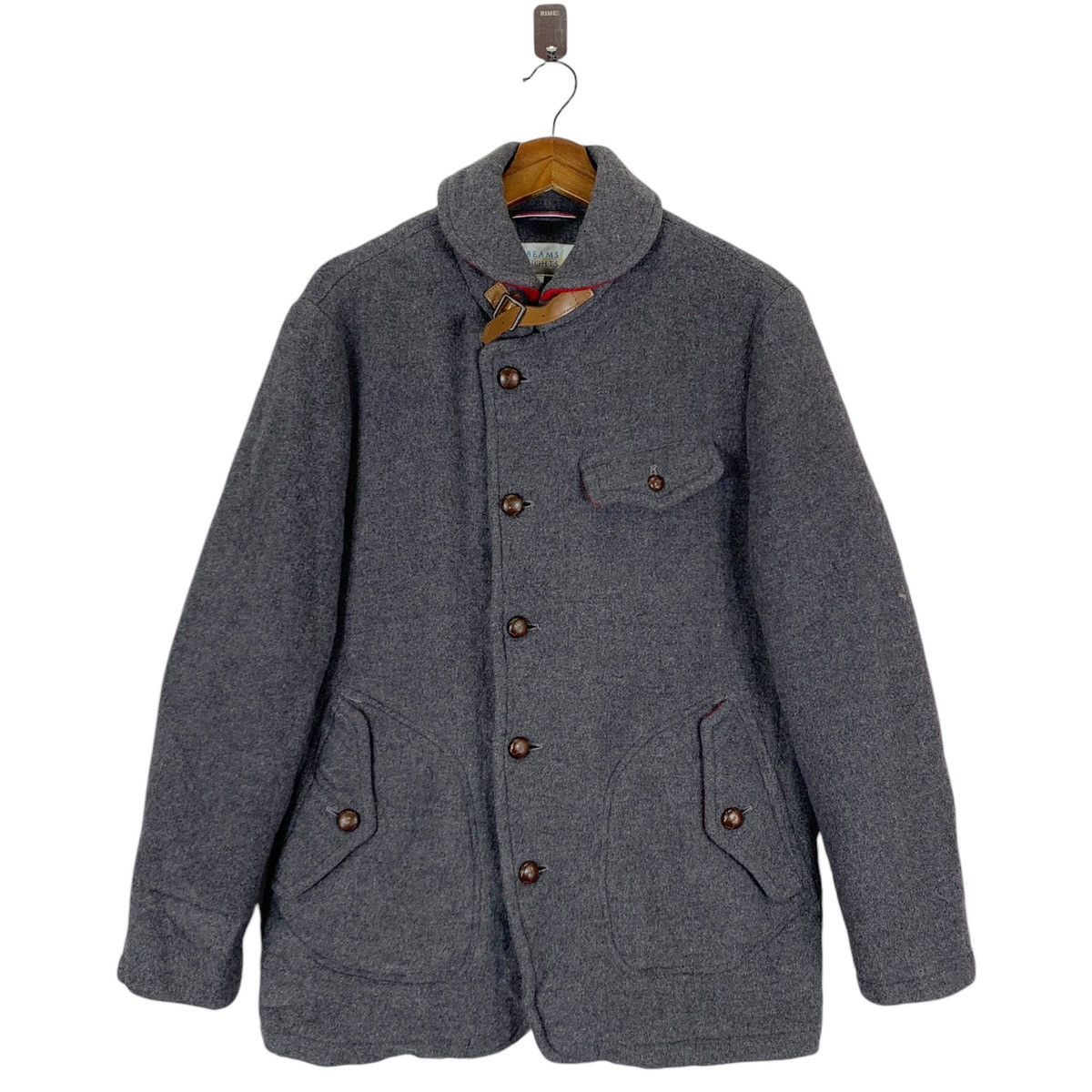Beams Plus × Japanese Brand 🔥🔥 VINTAGE BEAMS LIGHT JAPANESE BRAND WOOL JACKET Size US L / EU 52-54 / 3 - 1 Thumbnail