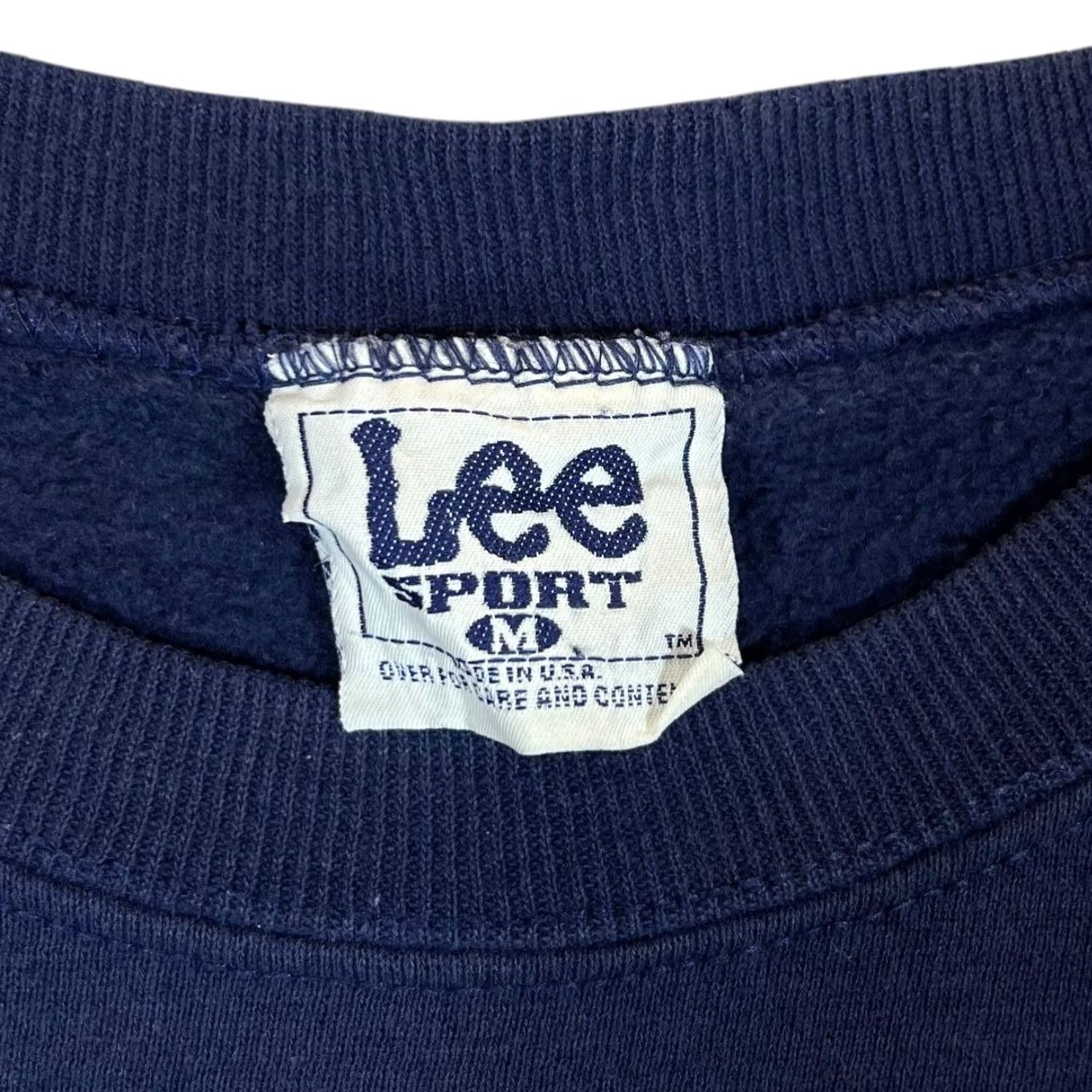 Lee VINTAGE Lee NCAA TAR HEELS North Carolina College Navy Sweatshirt M Navy Embroidered 90s Mens Pullover Sweatshirt Size US M / EU 48-50 / 2 - 2 Thumbnail