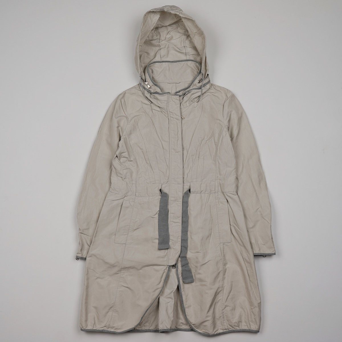 Brunello Cucinelli Brunello Cucinelli Nylon Jacket Coat Hooded Size XL / US 12-14 / IT 48-50 - 6 Thumbnail