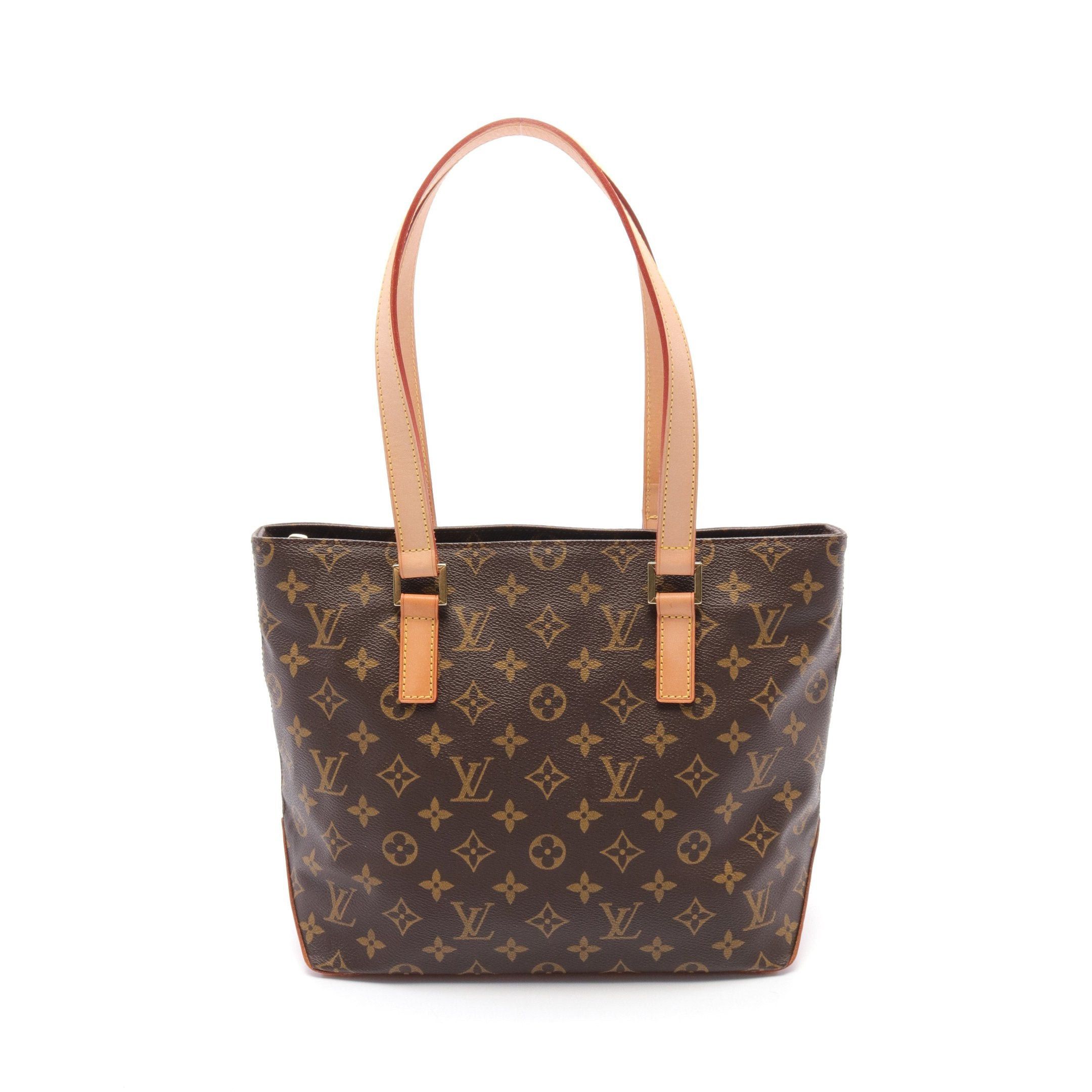 Louis Vuitton Louis Vuitton Cabas Piano Monogram Shoulder Bag Leather Brown Size ONE SIZE - 1 Thumbnail