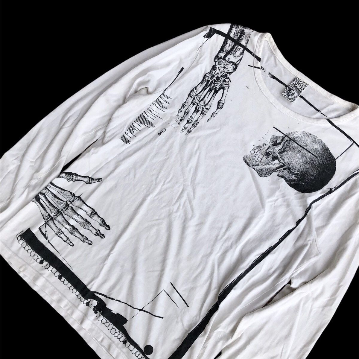 If Six Was Nine 2#1 Rock Skull word long sleeve Size US M / EU 48-50 / 2 - 4 Thumbnail