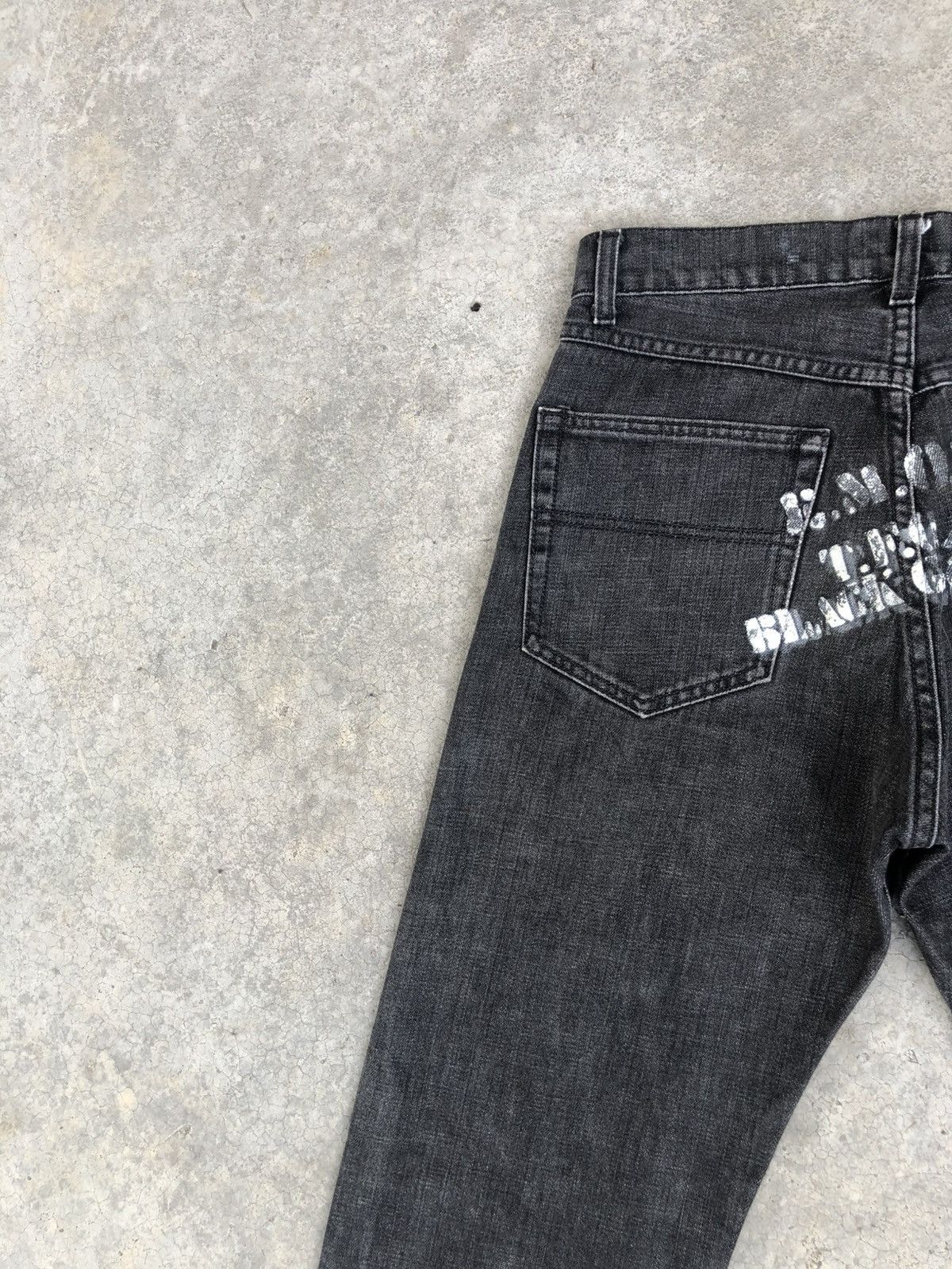 Stussy Stussy Spell out Jeans Distressed Denim Size US 29 - 9 Thumbnail
