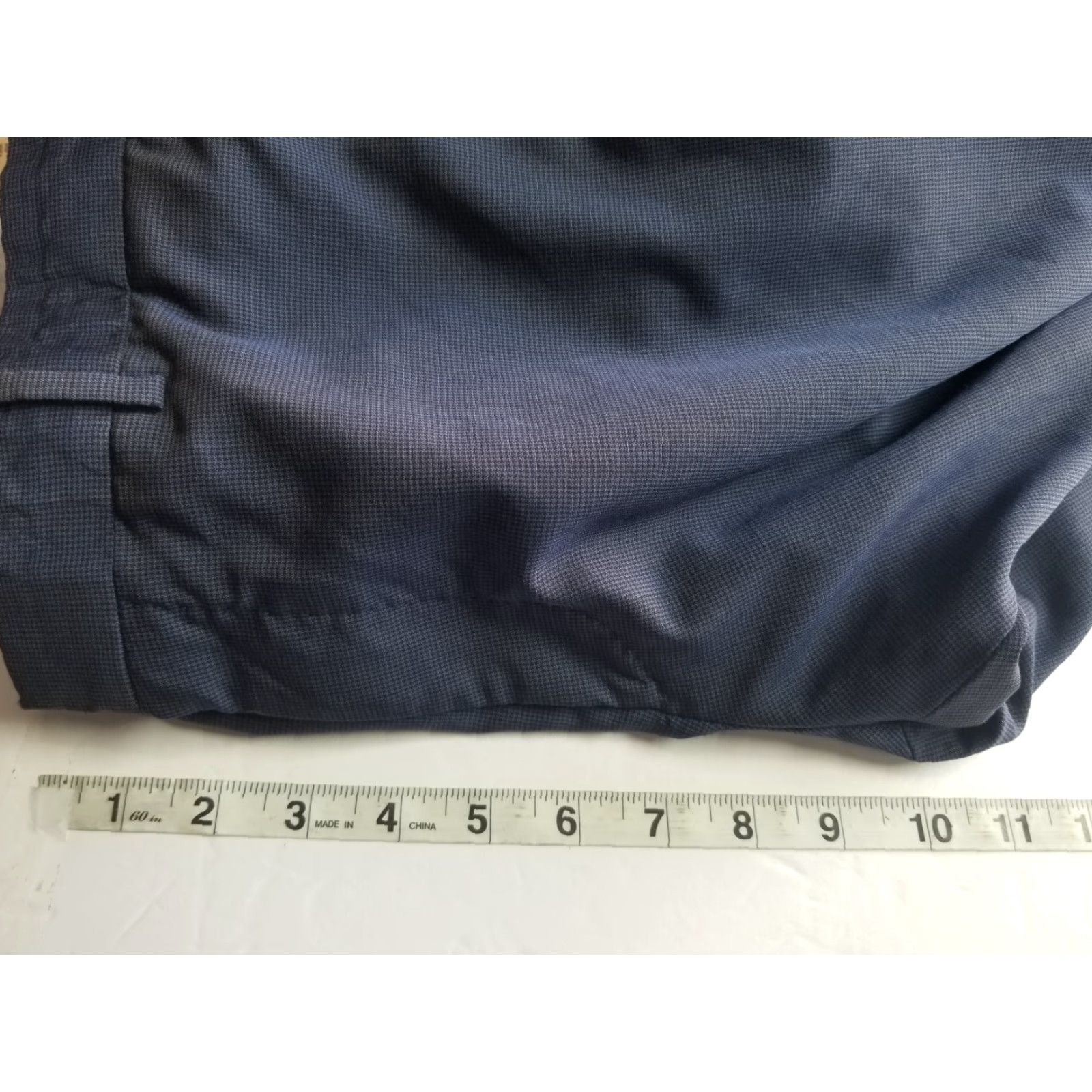 Hugo Boss Hugo Boss Men’s Dress Pants 32R Blue Regular 30 in Inseam Business Formal Workwear Pants Mens Clean Look See All Pics Size US 32 / EU 48 - 4 Thumbnail