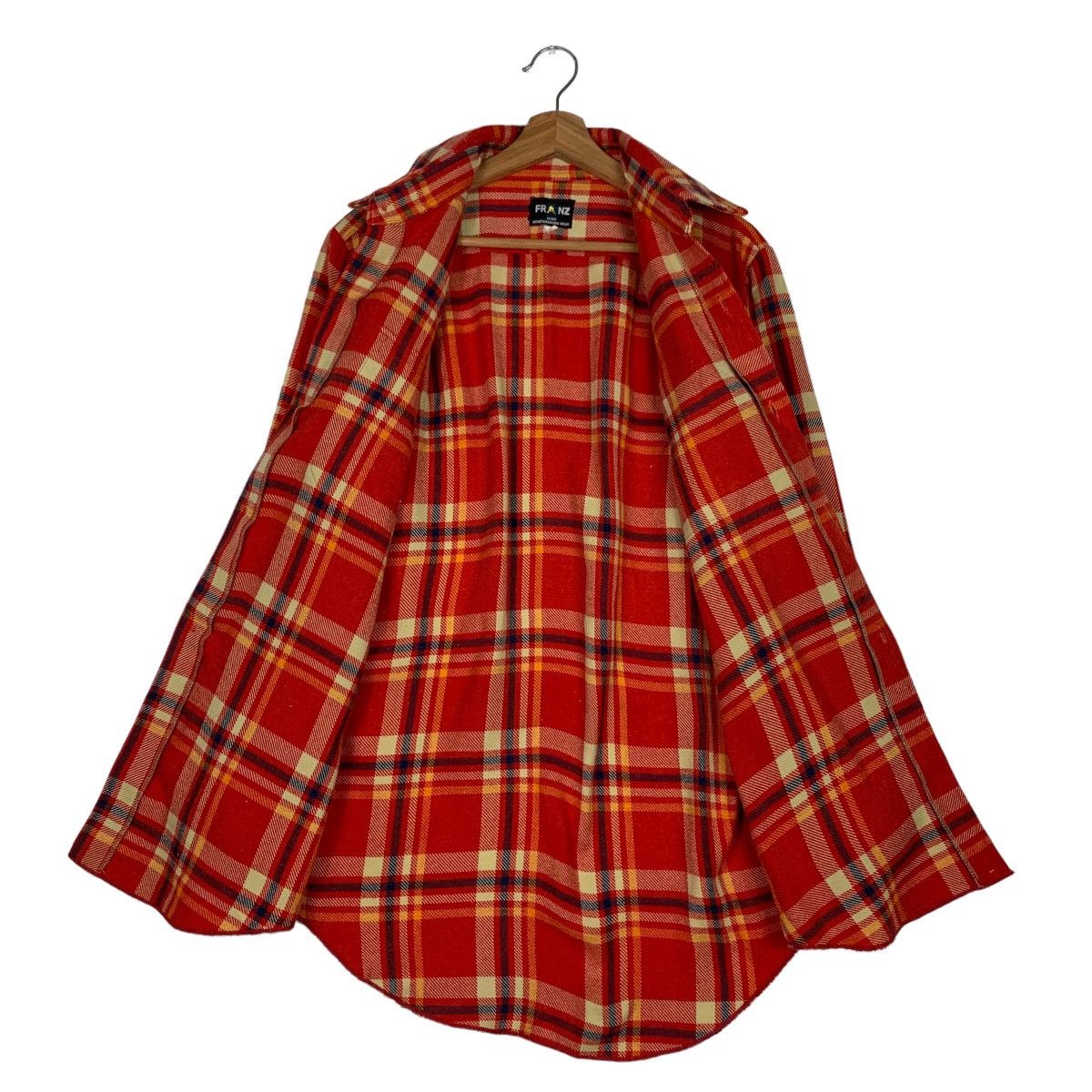 Flannel FRANZ Sking Mountaineering Wear Tartan Flannel #0308-C14 Size US M / EU 48-50 / 2 - 12 Thumbnail