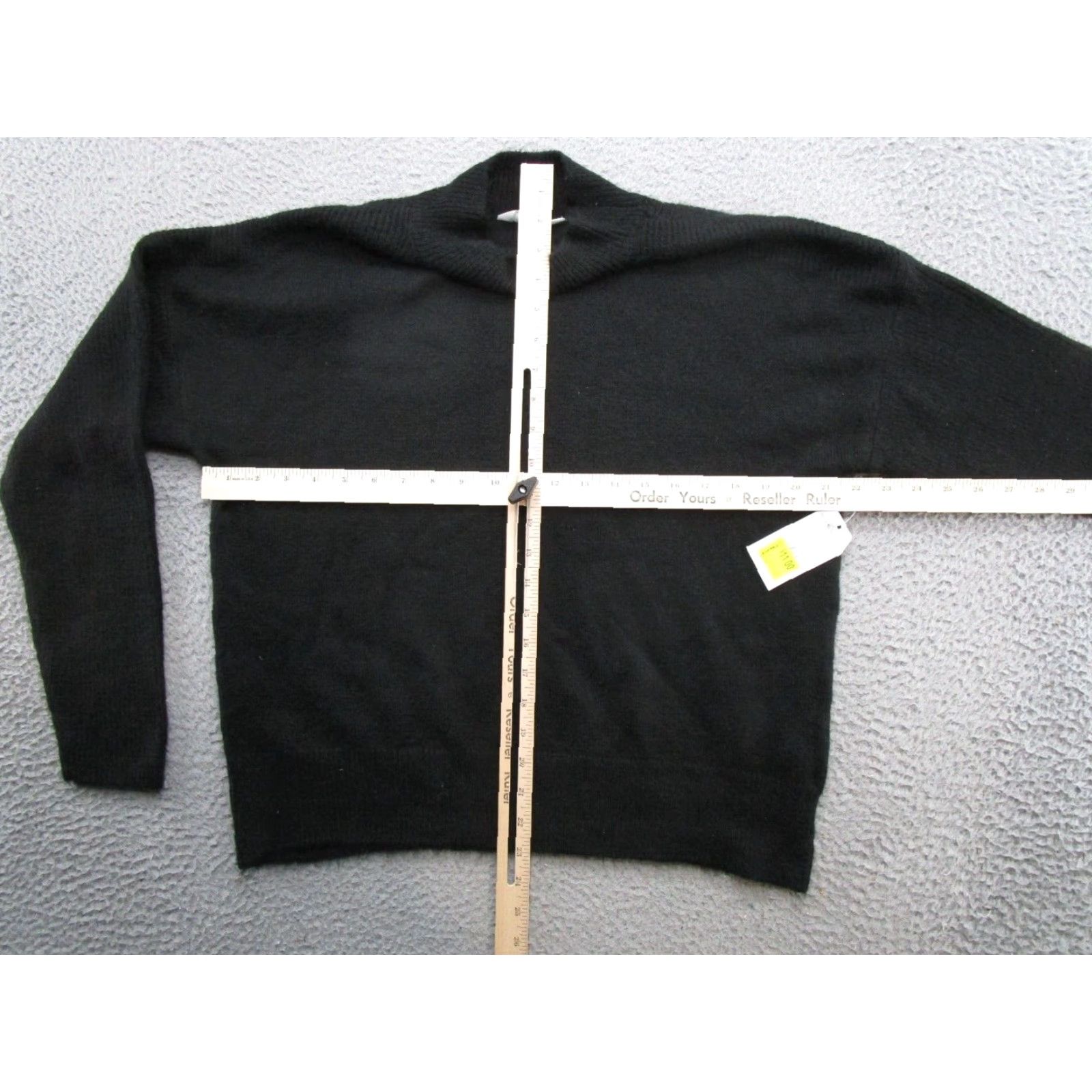 Vintage Time and Tru Sweater Mock Neck Pullover Knit Black Women's Size L NEW Size L / US 10 / IT 46 - 5 Thumbnail