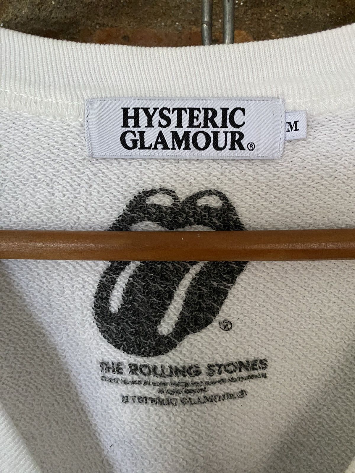 Hysteric Glamour × The Rolling Stones HG x Rolling Stone Black tongue Size US M / EU 48-50 / 2 - 8 Thumbnail