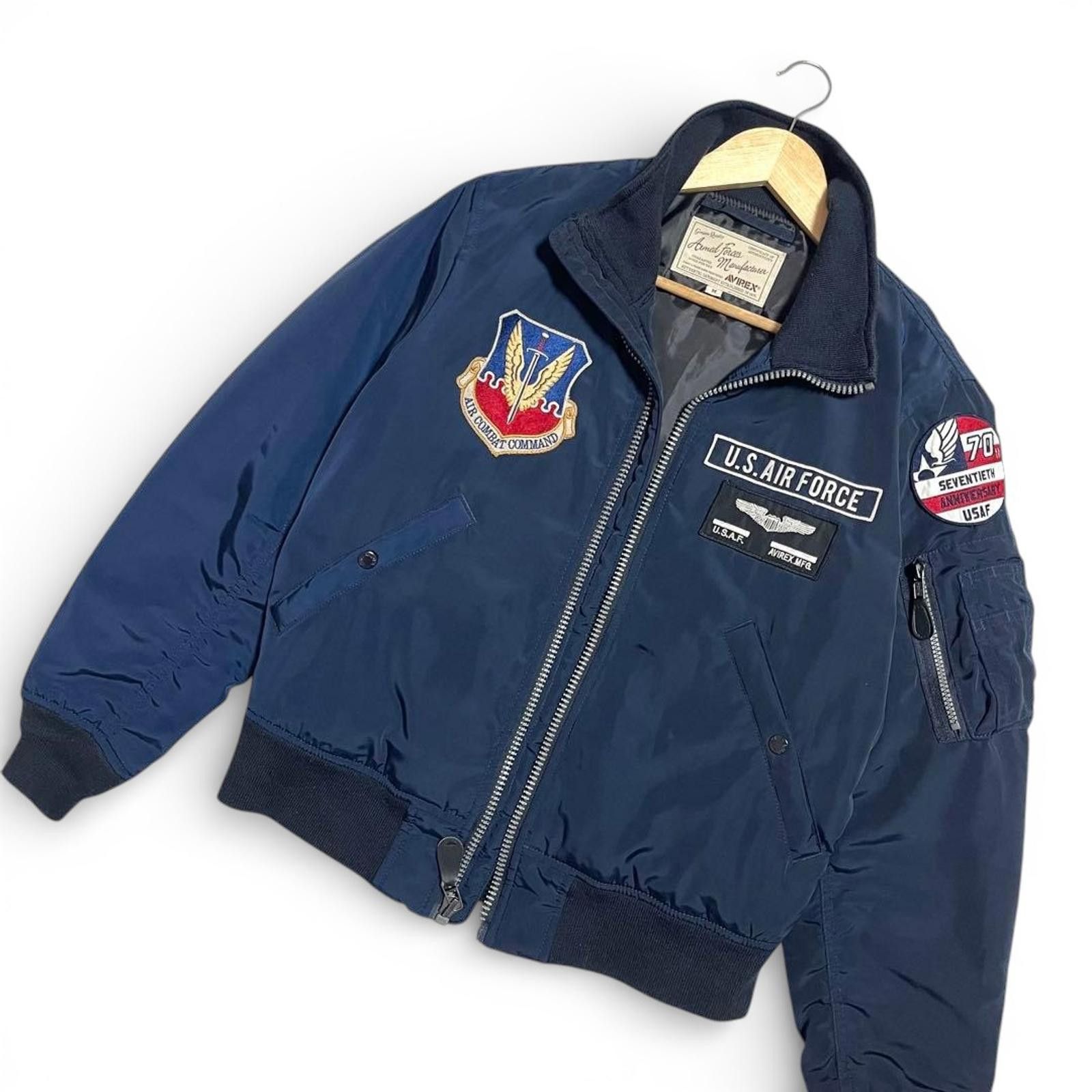 Avirex Avirex - USAF 70th Anniversary U.S. Air Force Bomber Jacket Size US M / EU 48-50 / 2 - 2 Thumbnail