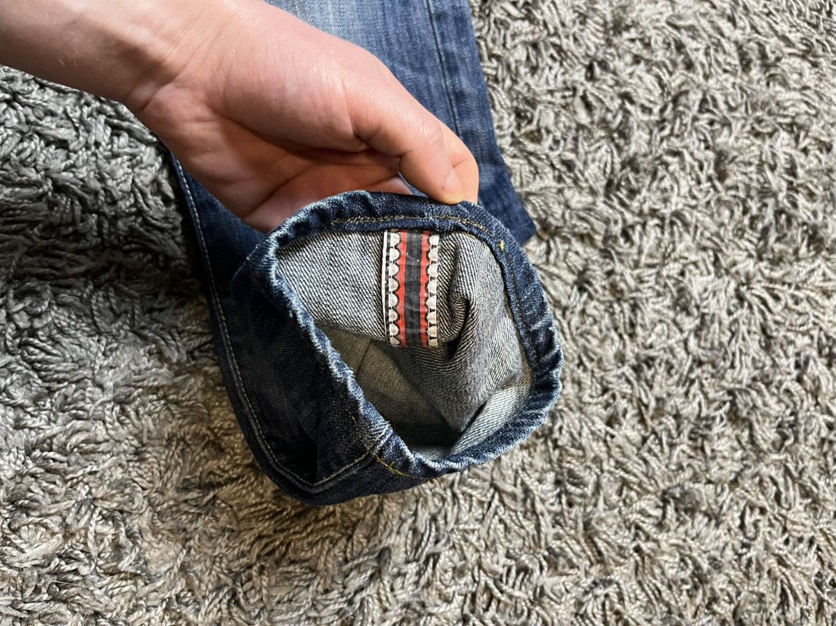 Japanese Brand RARE Kaws OriginalFake Levi's Denim Y2K Baggy Rap Pants Size US 31 - 11 Thumbnail