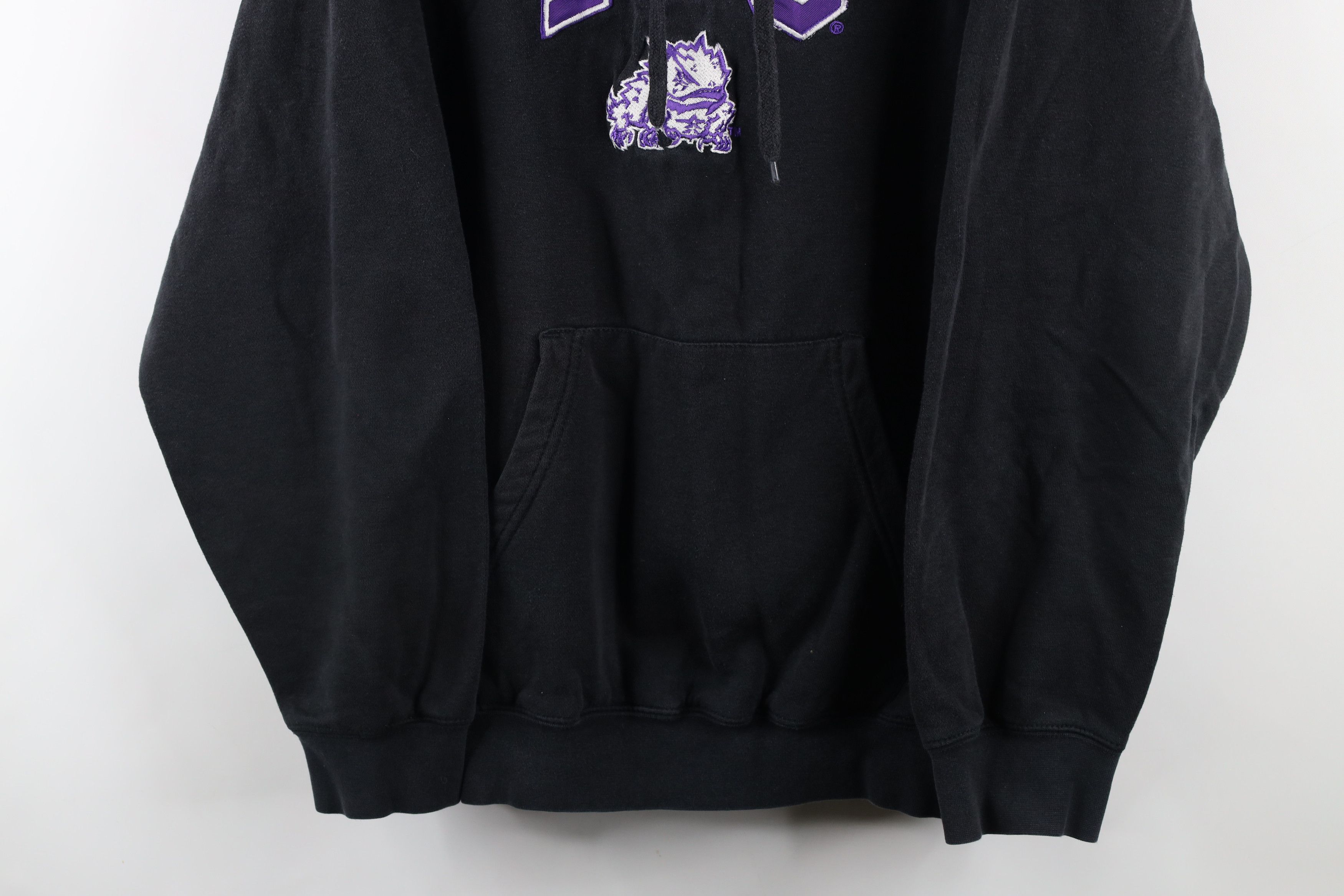 Vintage Vintage Texas Christian University TCU Horned Frogs Hoodie Size ONE SIZE - 3 Thumbnail