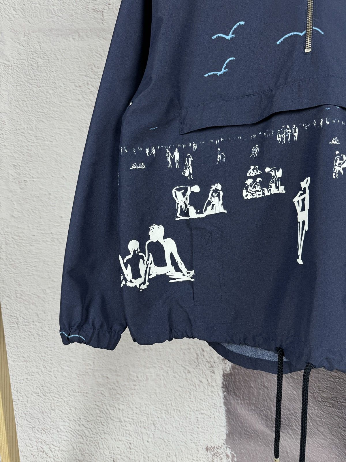 Vilebrequin VILEBREQUIN 'Jayak' Half Zip Hooded Jacket Size US L / EU 52-54 / 3 - 5 Thumbnail