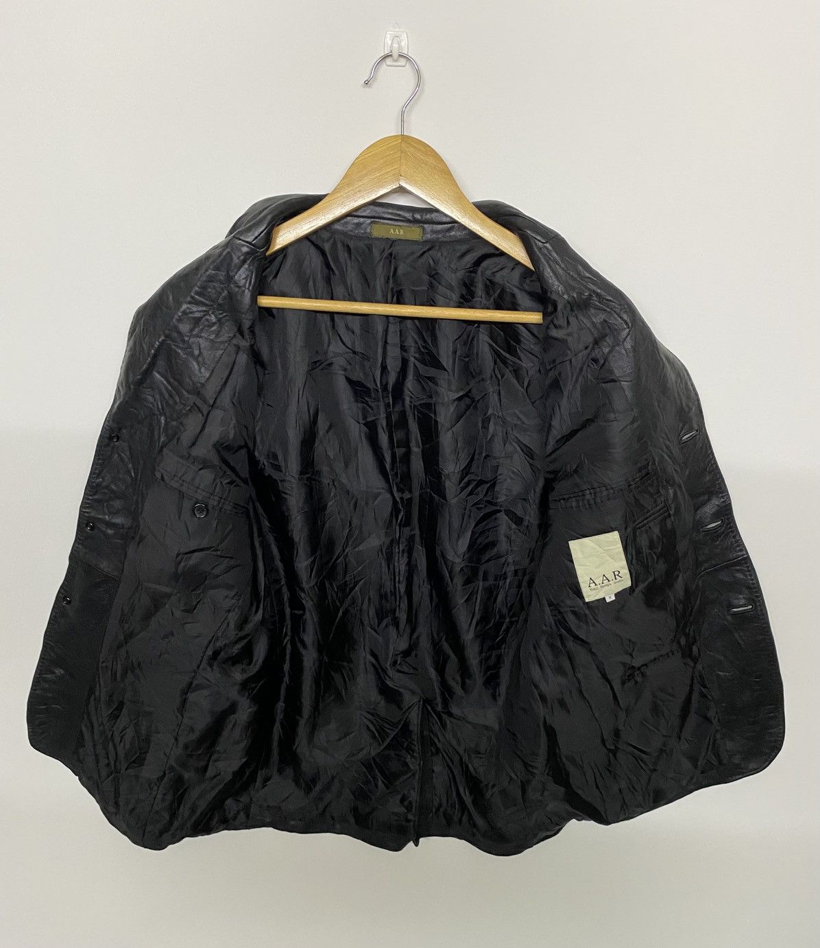 Yohji Yamamoto AAR Yohji Design Studio Sheepskin Leather Blazer Jacket Size US M / EU 48-50 / 2 - 5 Thumbnail