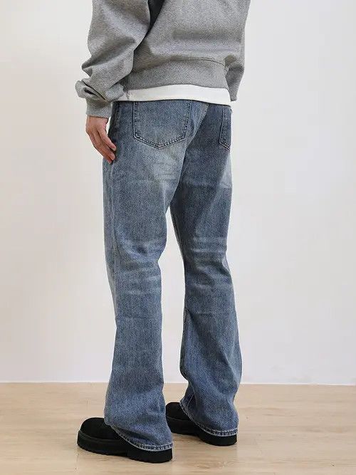VIBE y2k patchwork distressed flared jeans Size US 32 / EU 48 - 2 Thumbnail