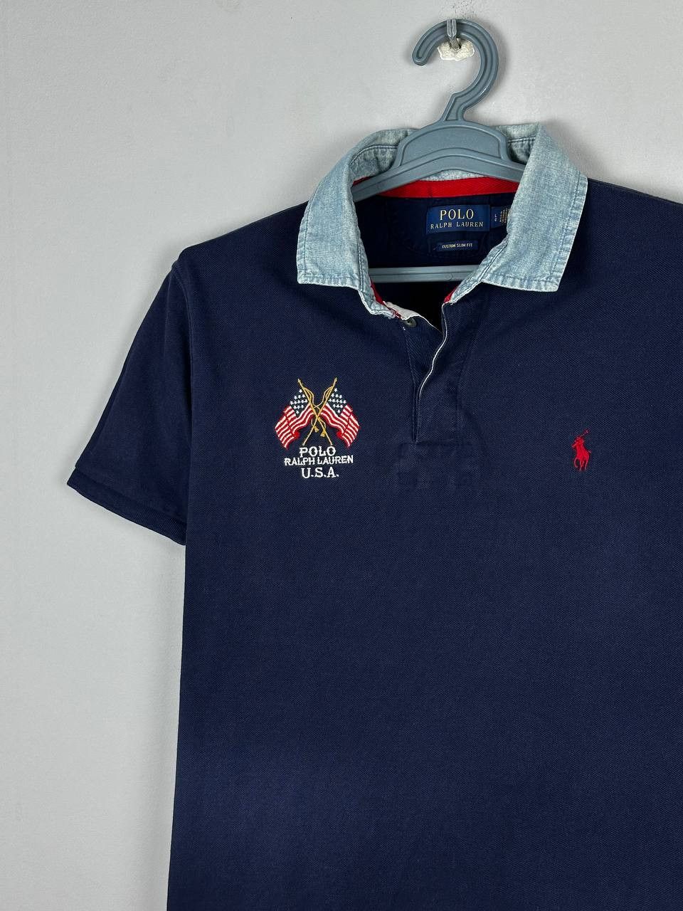 Polo Ralph Lauren Vintage Polo Ralph Lauren USA Flag Chief Keef Size US L / EU 52-54 / 3 - 3 Thumbnail