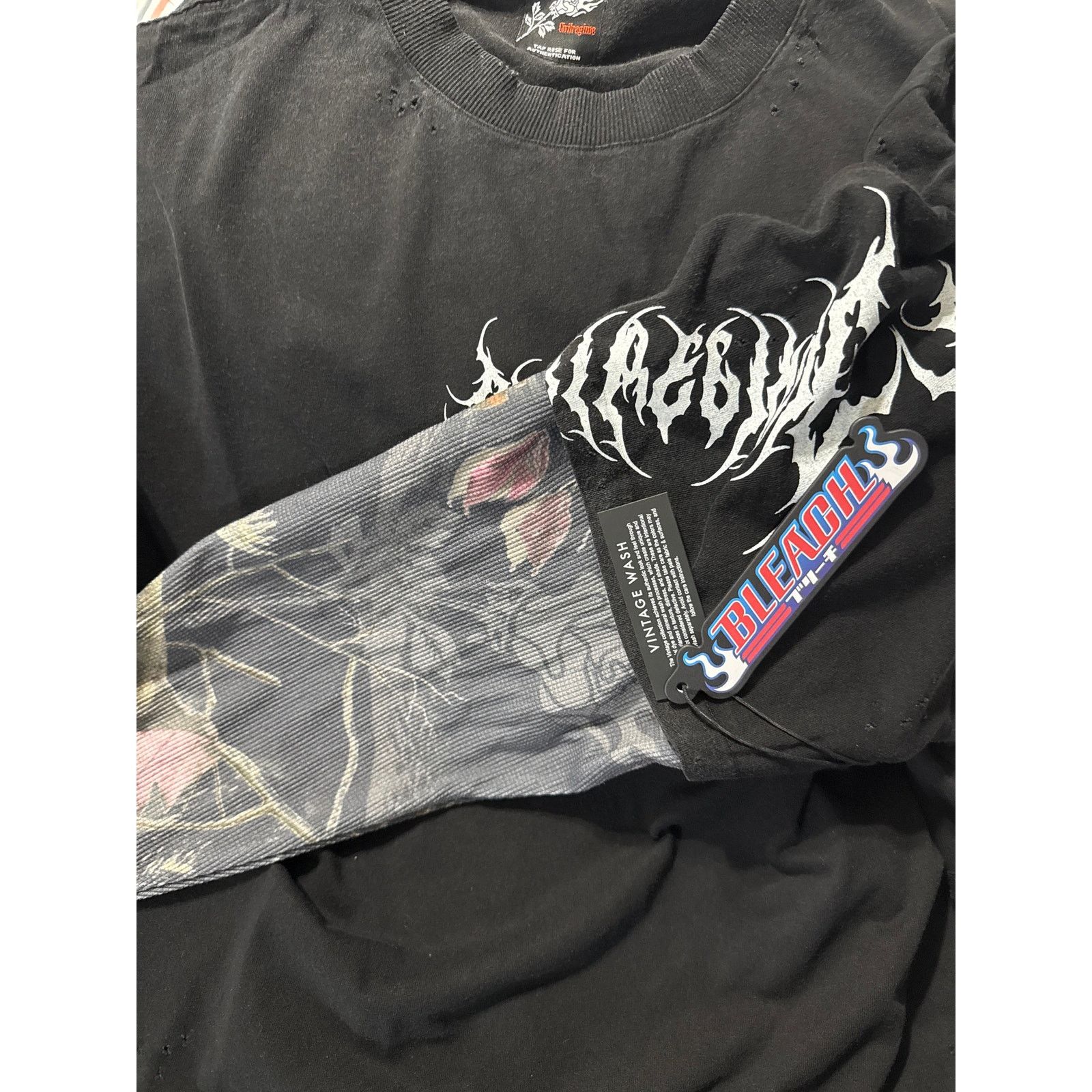 Civil Regime BRAND NEW CIVIL REGIME x BLEACH "REAPER BLOOMING" TWO-FER Size US XL / EU 56 / 4 - 4 Thumbnail