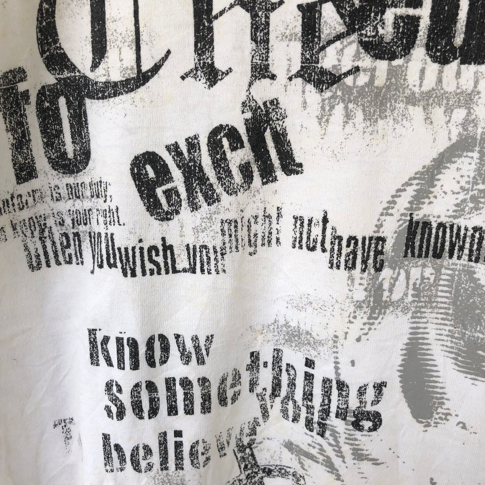 If Six Was Nine × Japanese Brand × Le Grande Bleu (L.G.B.) Y2k Cross Grunge Tee Size US M / EU 48-50 / 2 - 4 Thumbnail
