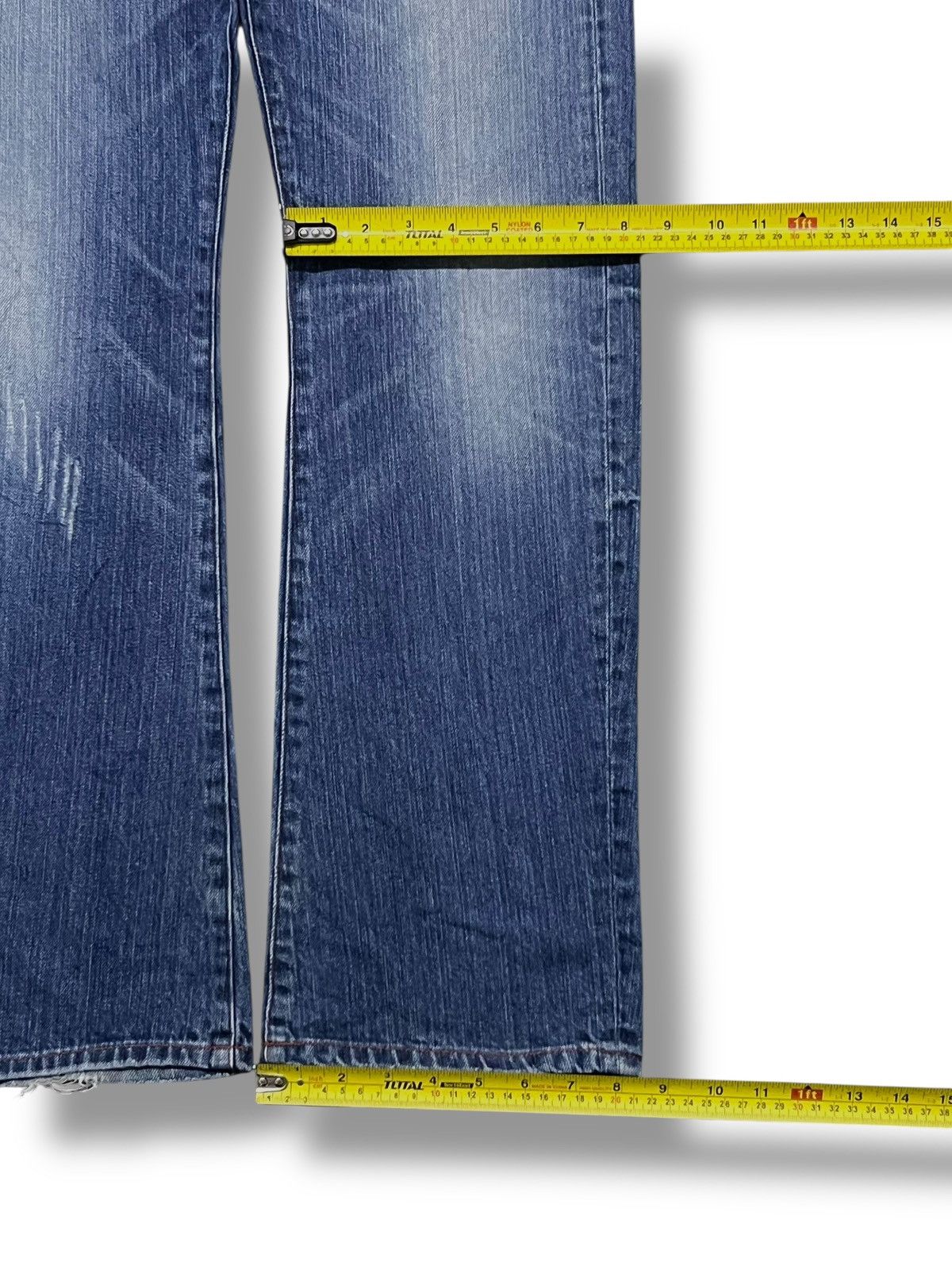 Global Work Vintage Japanese Brand Global Works - Faded Wash Jeans Size US 32 / EU 48 - 16 Thumbnail