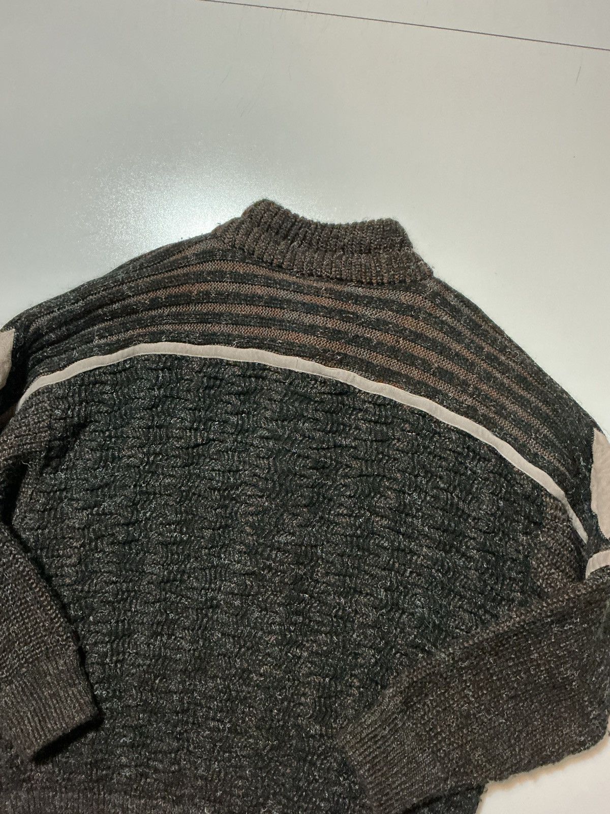 Vintage Vintage Claude Reyner Paris Chunky Knit Cardigan Sweater Size US M / EU 48-50 / 2 - 4 Thumbnail